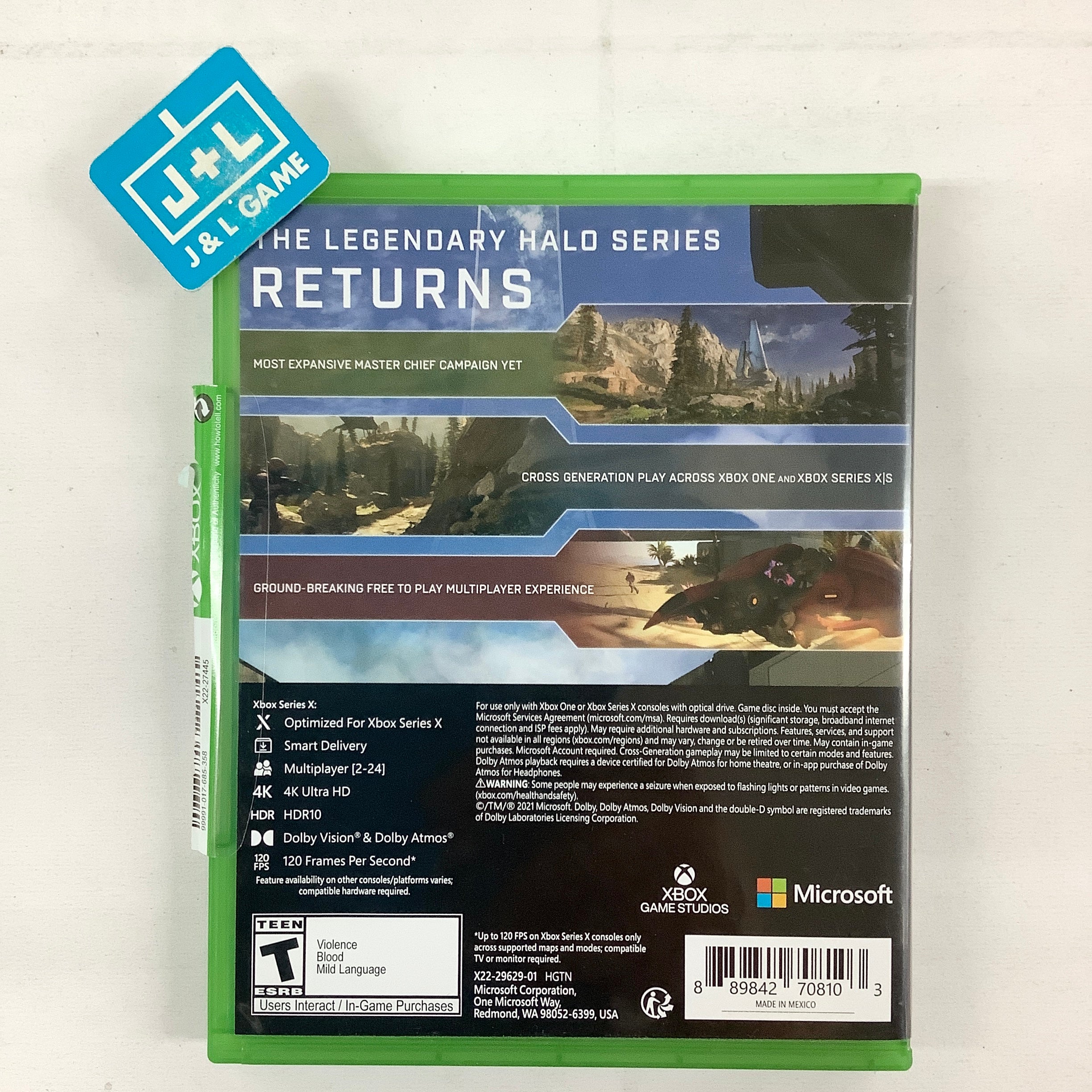 Halo Infinite - (XSX) Xbox Series X [UNBOXING] Video Games Microsoft   