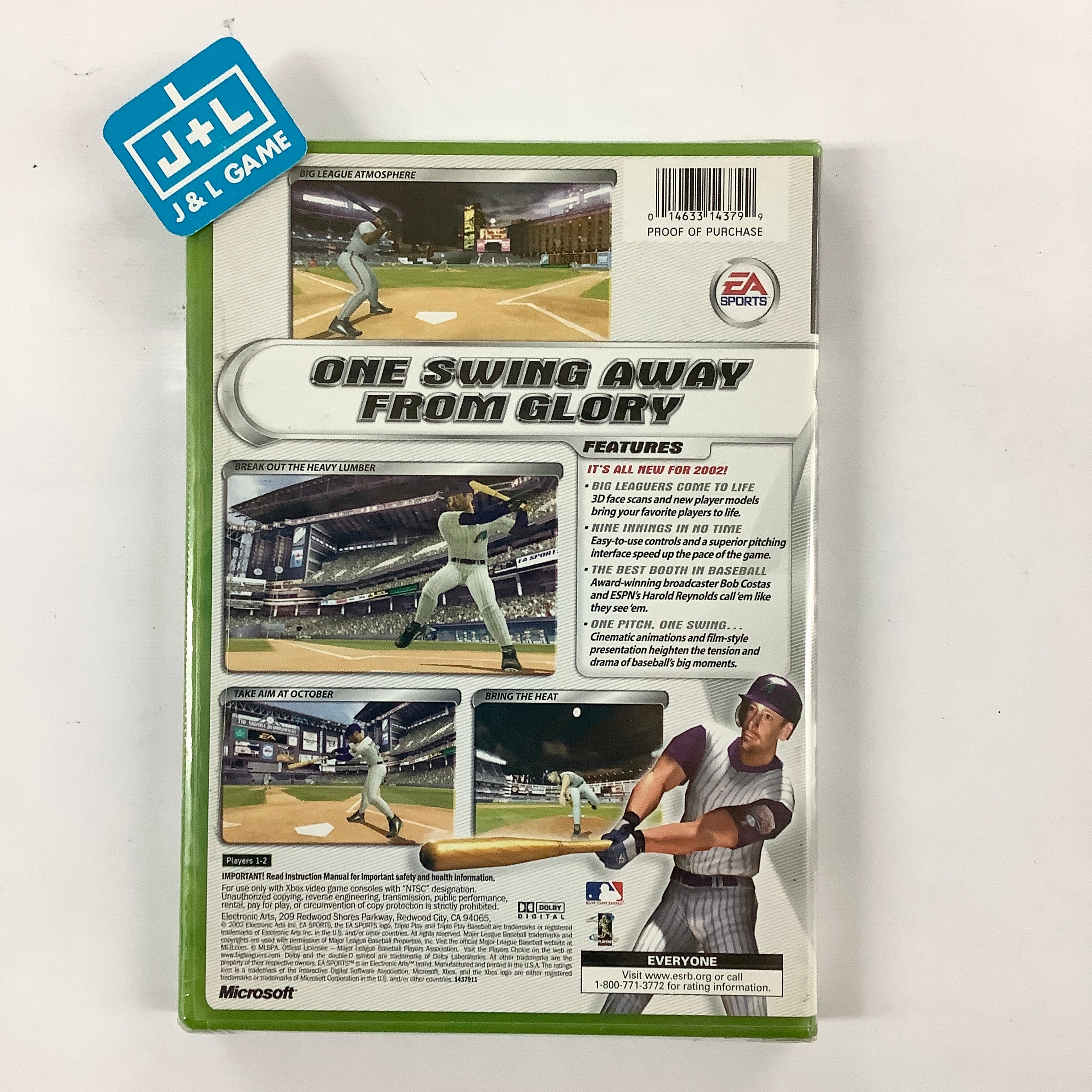 Triple Play 2002 - (XB) Xbox Video Games Electronic Arts   
