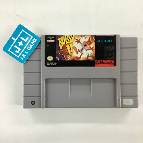 Bubsy II - (SNES) Super Nintendo [Pre-Owned] Video Games Accolade   