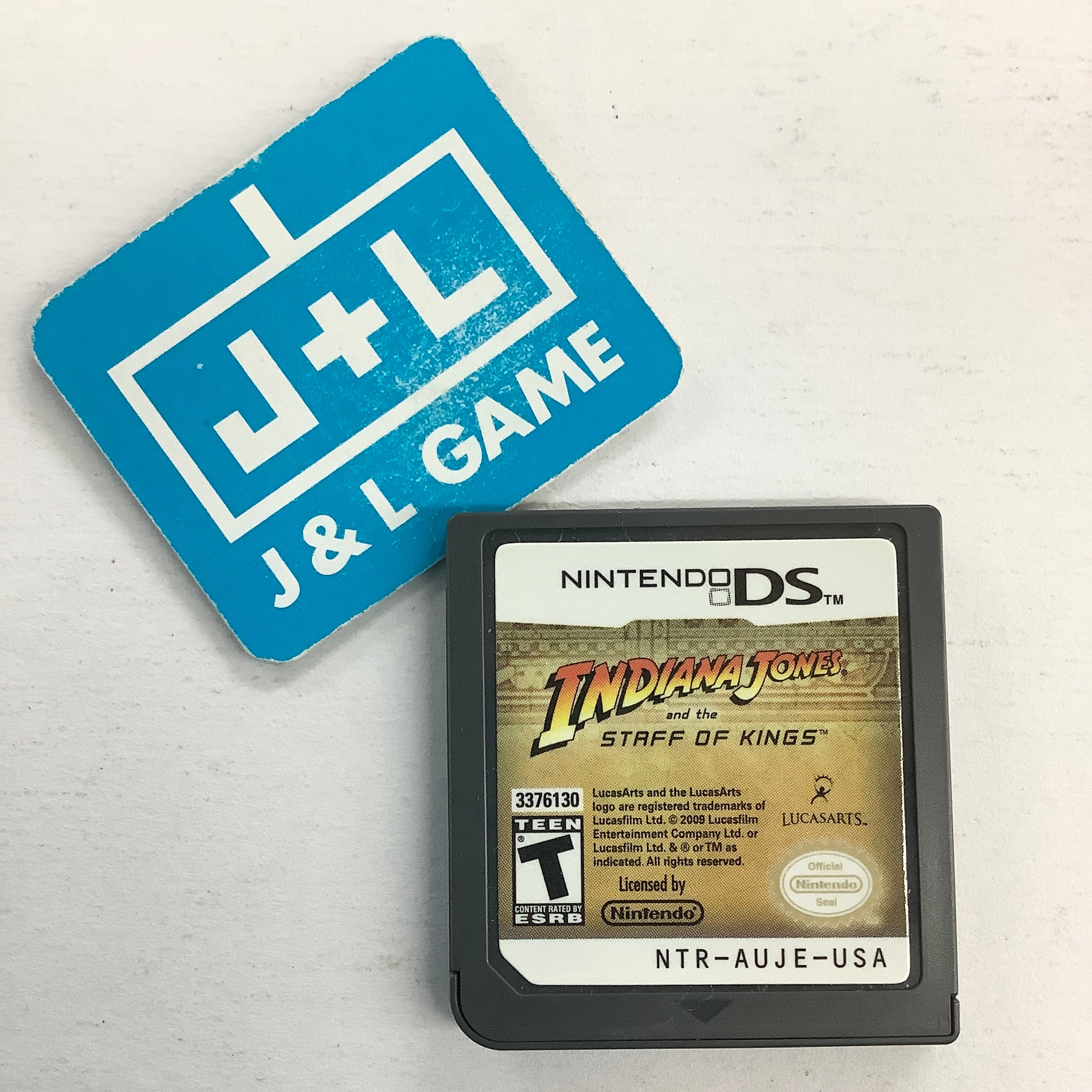 Indiana Jones and the Staff of Kings - (NDS) Nintendo DS [Pre-Owned] Video Games LucasArts   