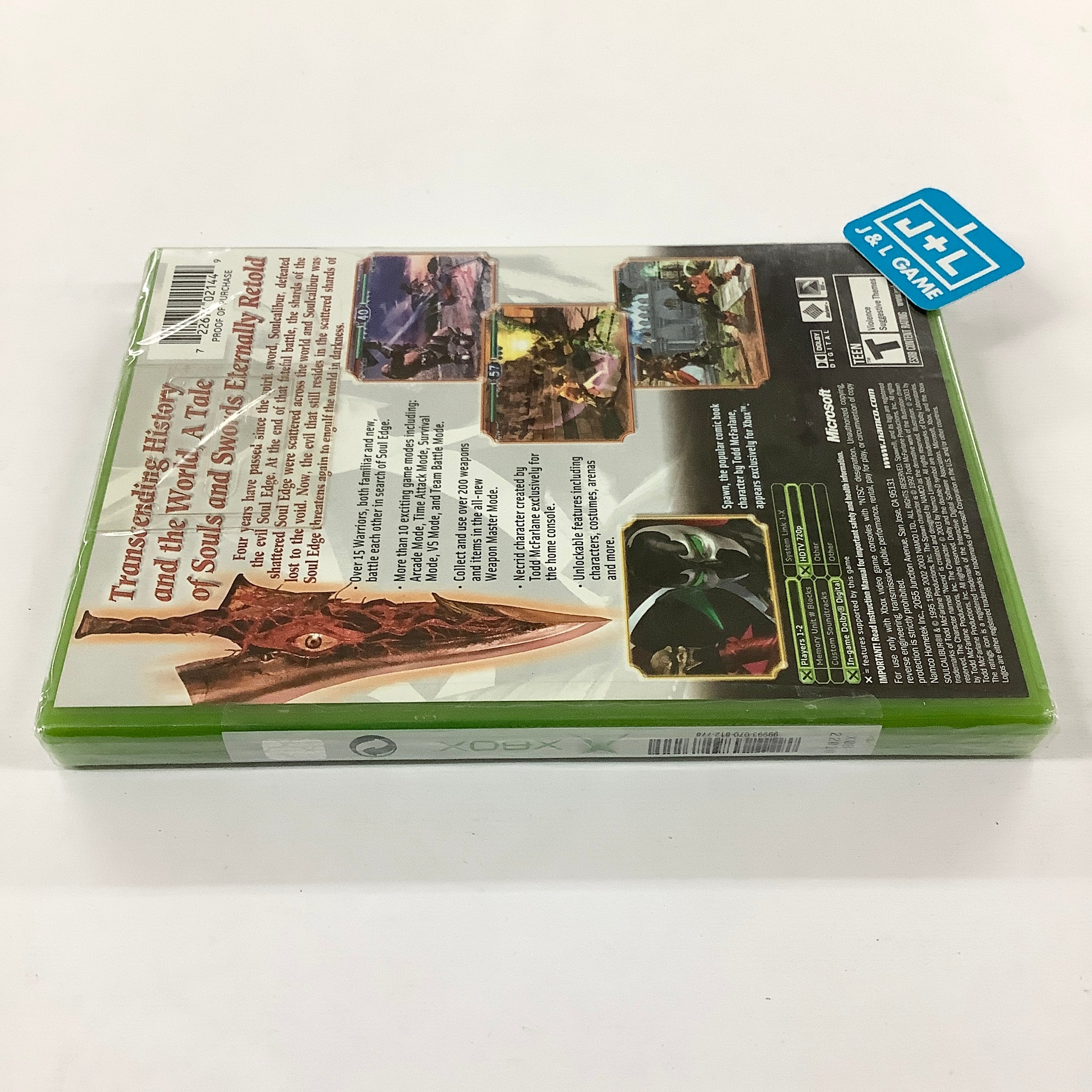 Soul Calibur II - (XB) Xbox Video Games Namco   