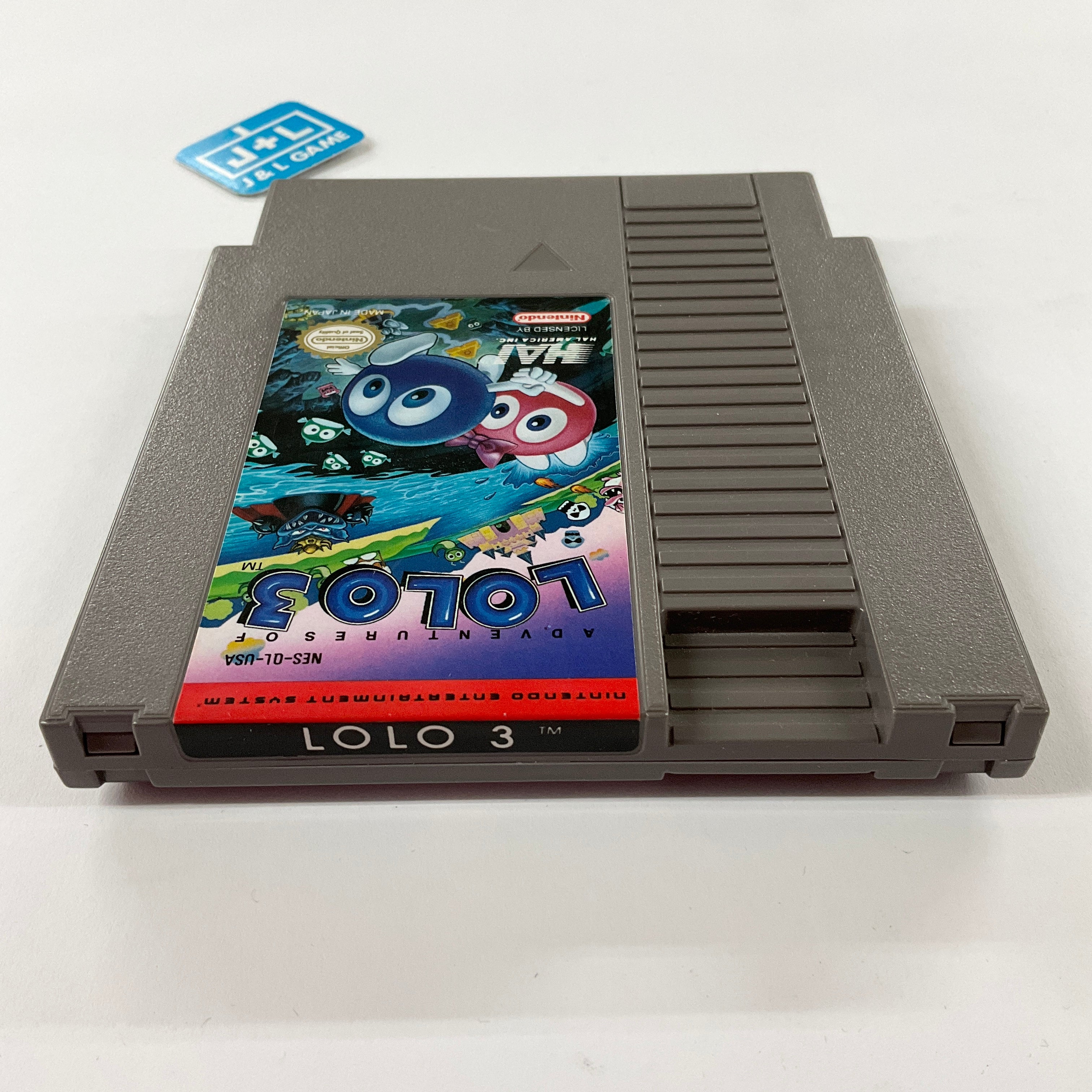 Adventures of Lolo 3 - (NES) Nintendo Entertainment System [Pre-Owned] Video Games HAL Labs   