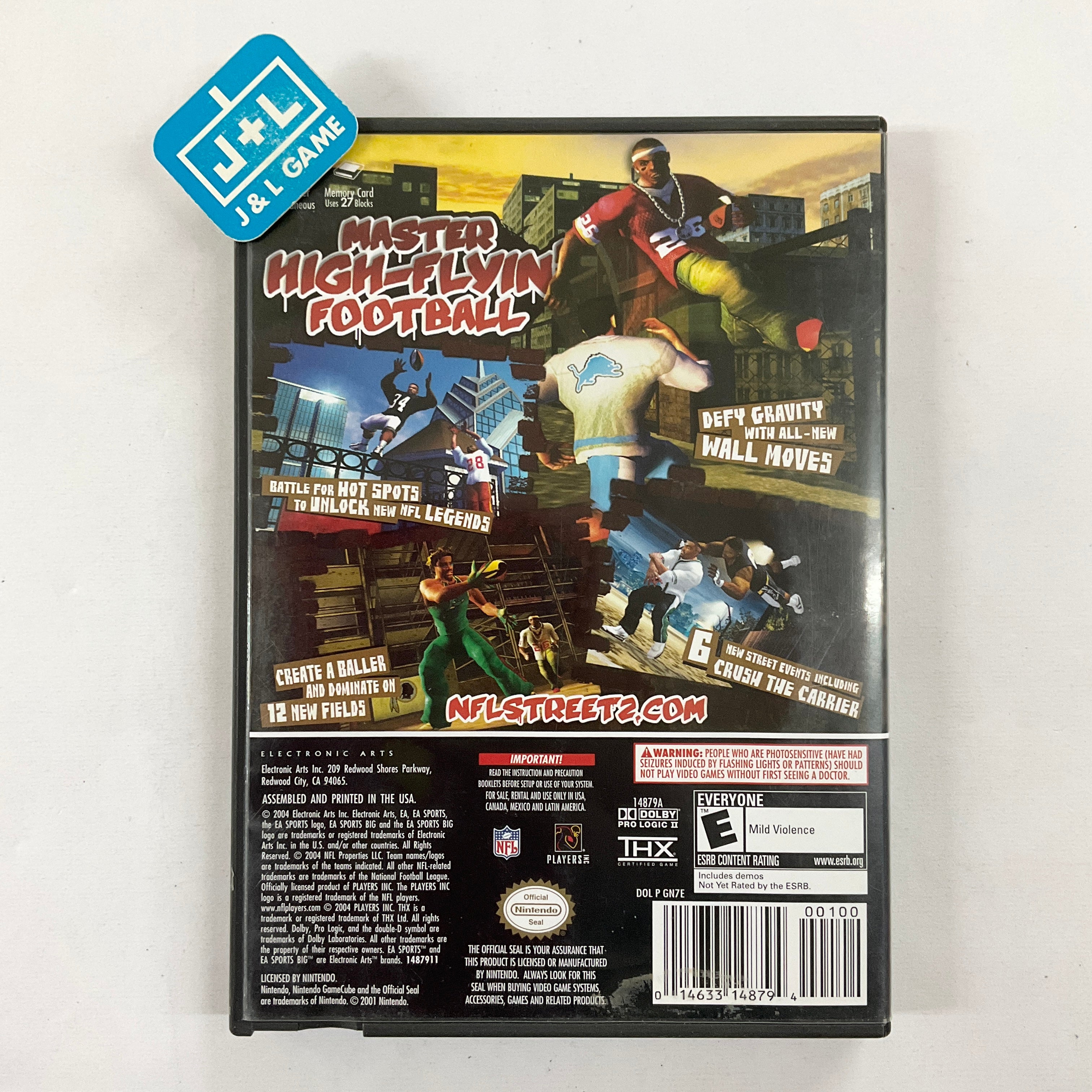 NFL Street 2  - (GC) Nintendo GameCube [Pre-Owned] Video Games Electronic Arts   