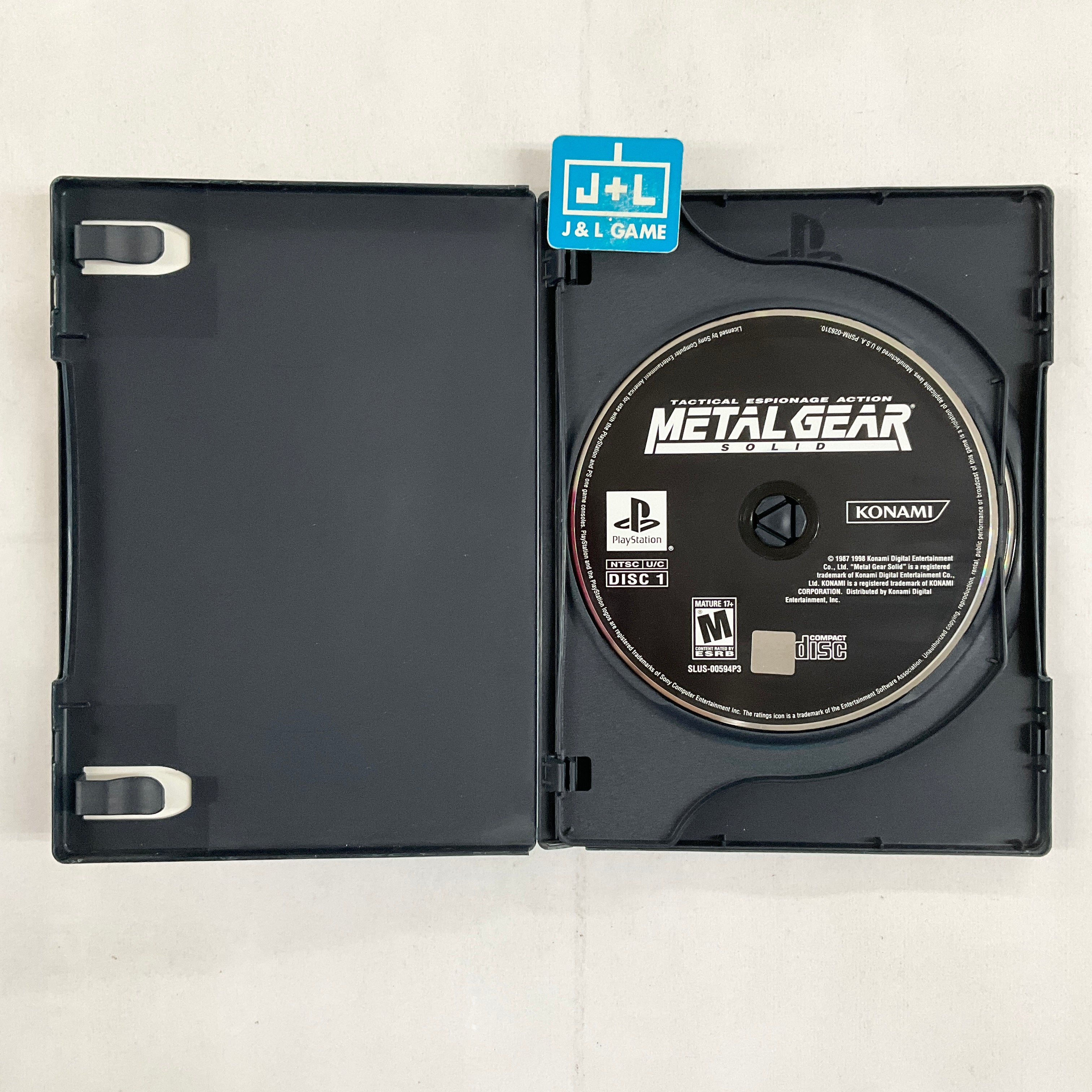 metal gear solid 1 ps store Metal Gear Solid Tactical Espionage Action - (PS1) PlayStation 1 [Pre-