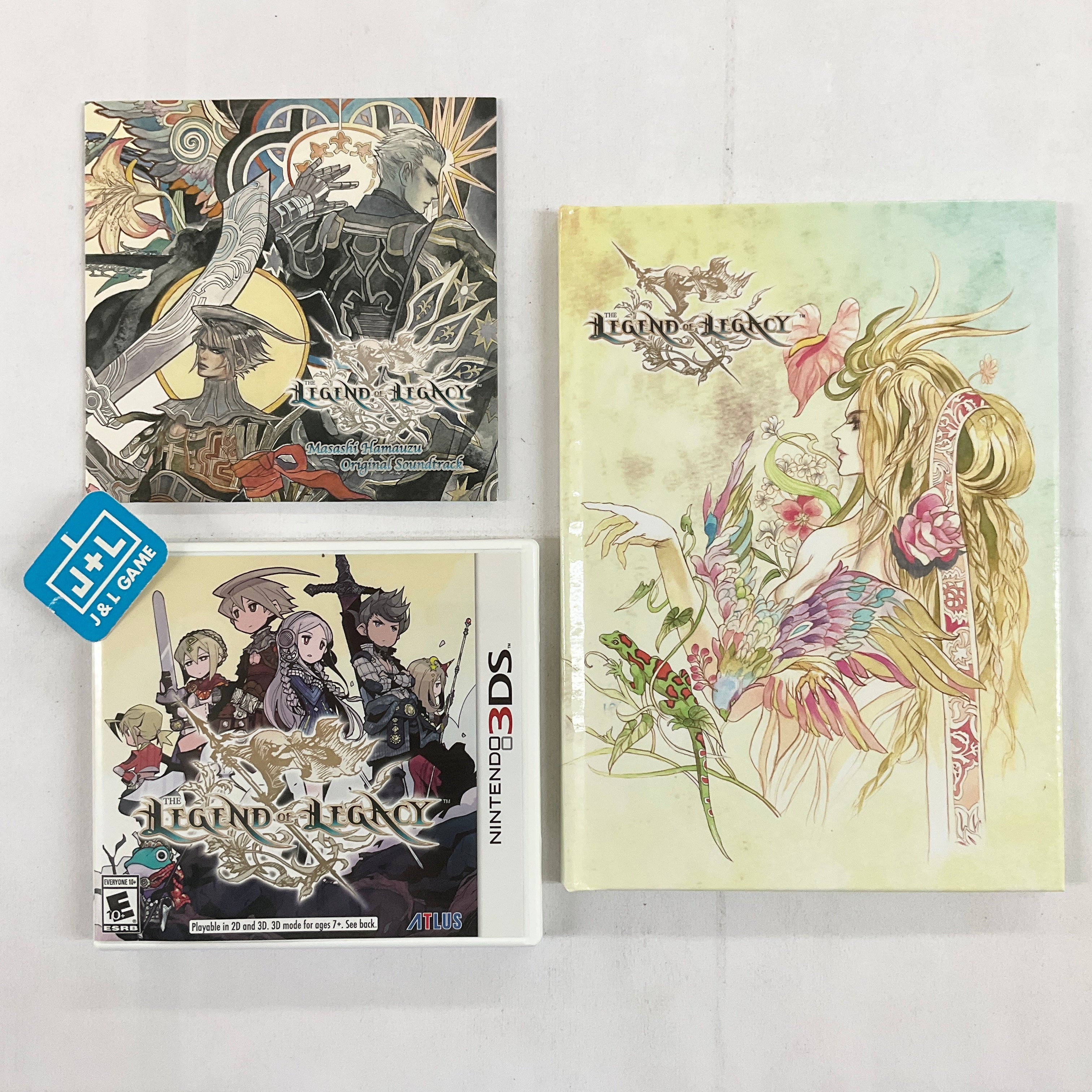 The Legend of Legacy (Launch Edition) - Nintendo 3DS [Pre-Owned] Video Games Atlus   