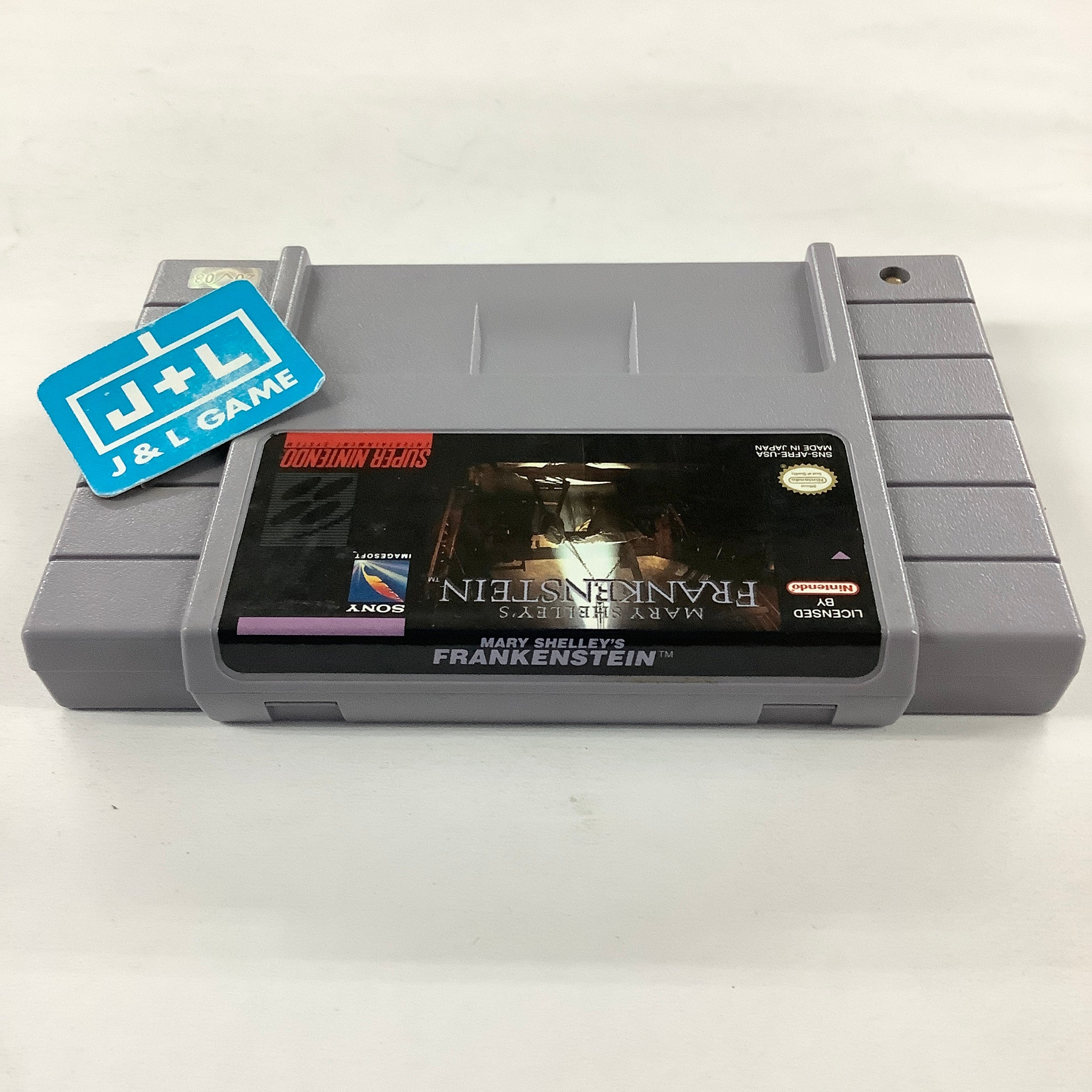 Mary Shelley's Frankenstein - (SNES) Super Nintendo [Pre-Owned] Video Games Sony Imagesoft   