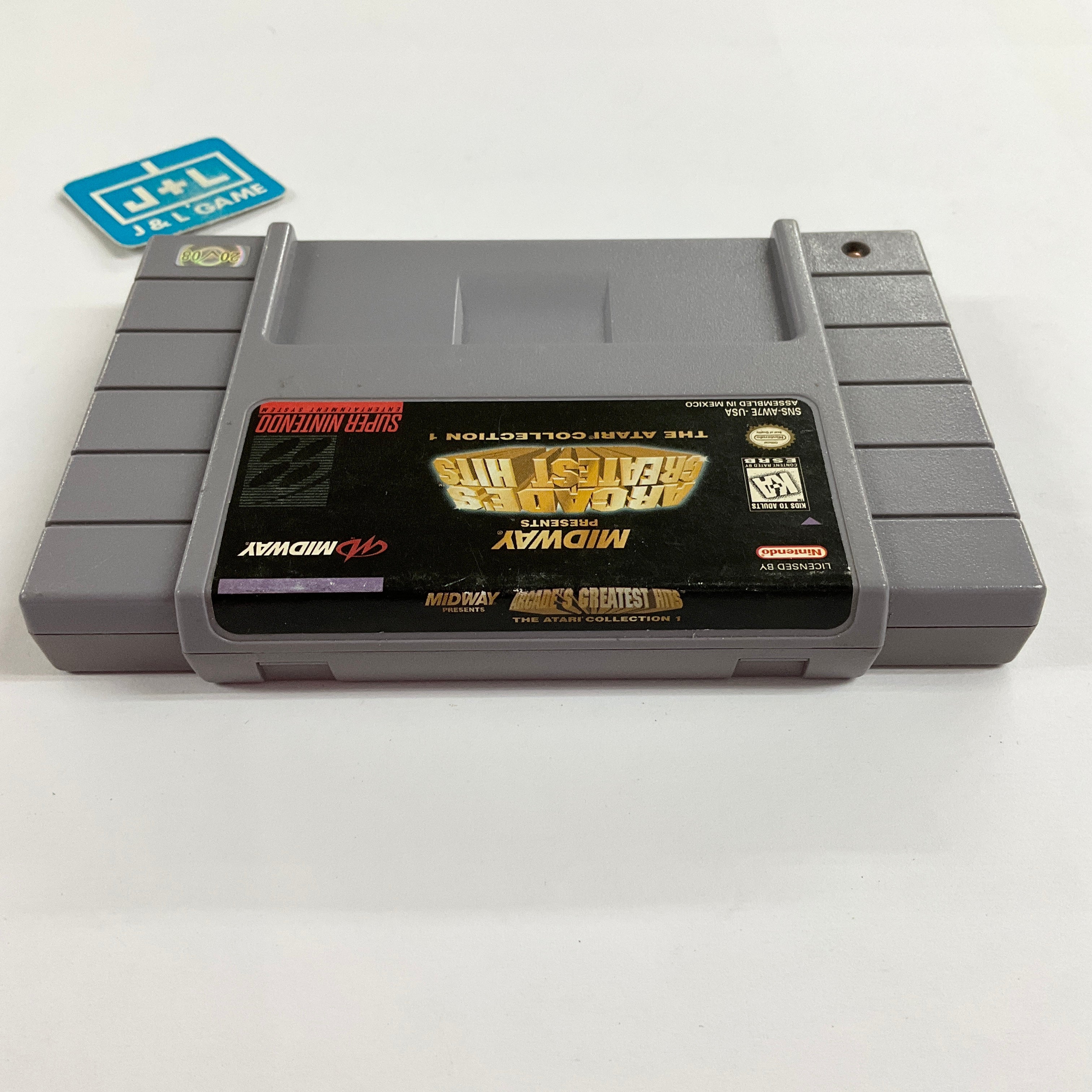 Midway Presents Arcade's Greatest Hits: The Atari Collection 1 - (SNES) Super Nintendo [Pre-Owned] Video Games Midway   