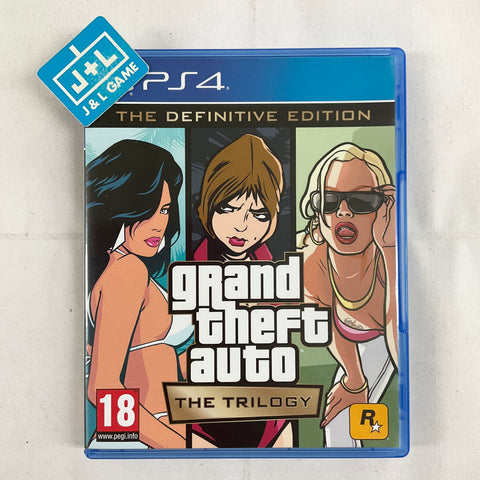 Grand Theft Auto: The Trilogy- The Definitive Edition - (PS4) PlayStation 4 [Pre-Owned] (European Import) Video Games Rockstar Games   