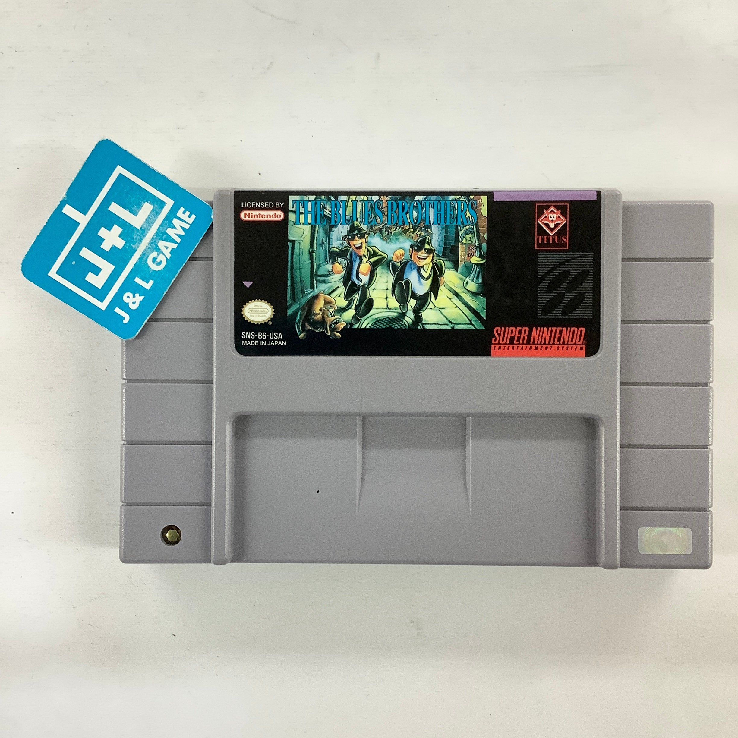 The Blues Brothers - (SNES) Super Nintendo [Pre-Owned] Video Games Titus Software   