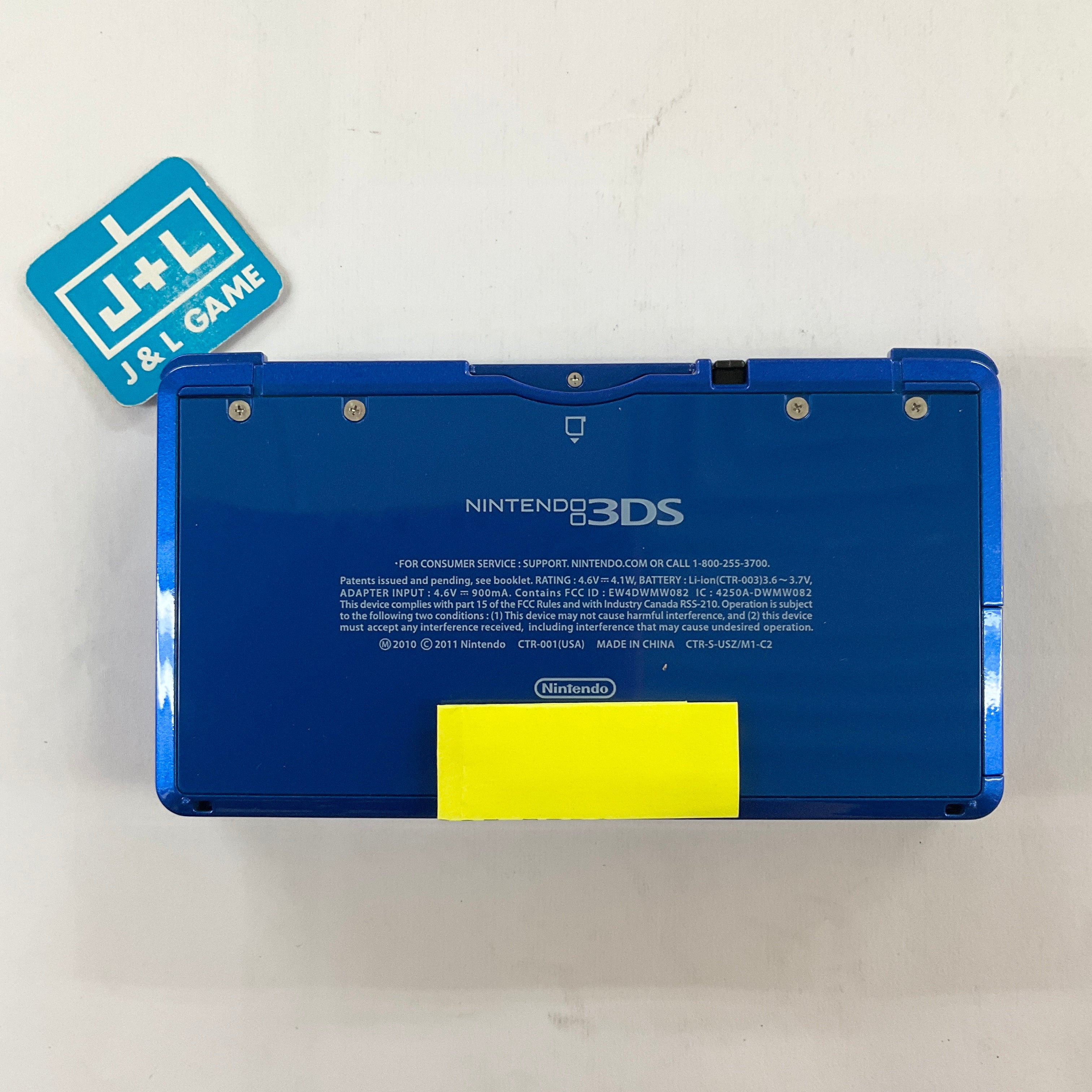 Nintendo 3DS Console (Cobalt Blue Luigi's Mansion: Dark Moon) - Nintendo 3DS [Pre-Owned] Consoles Nintendo   
