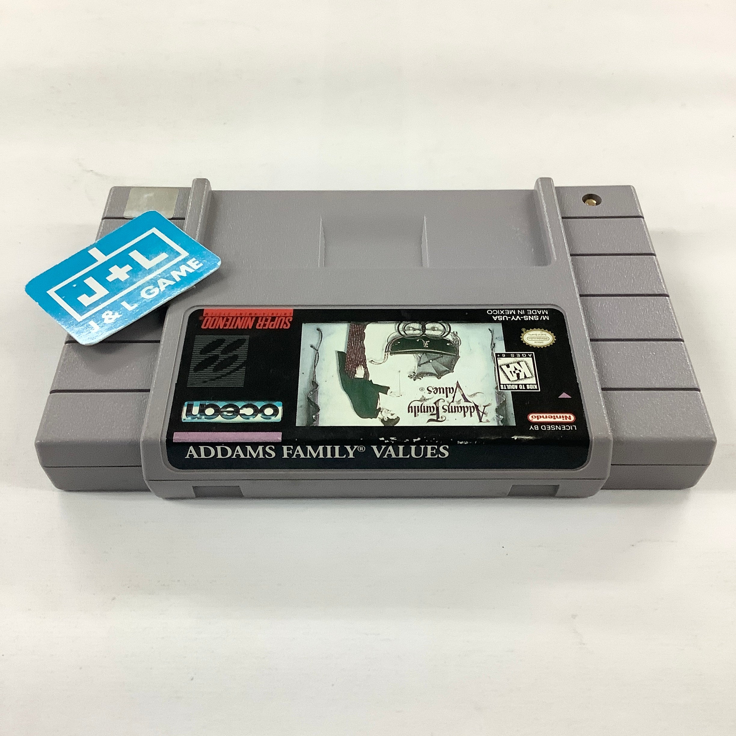 Addams Family Values - (SNES) Super Nintendo [Pre-Owned] Video Games Ocean   