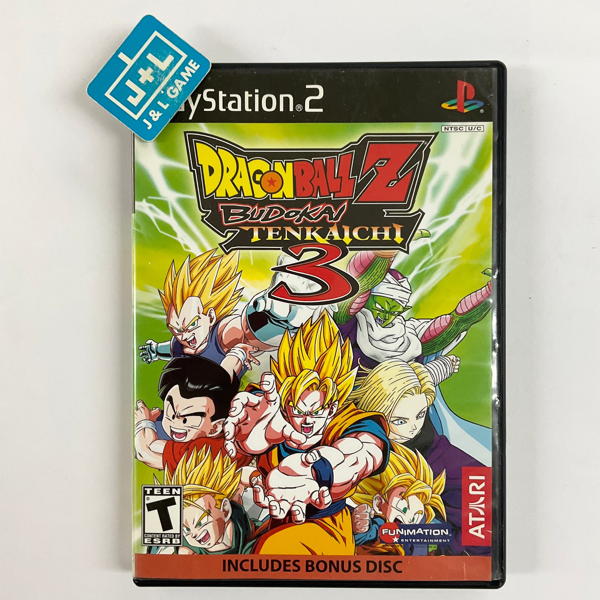 Dragon Ball Z Budokai Tenkaichi 3 PS2 - ARTWORK ONLY *No Game/Manual*