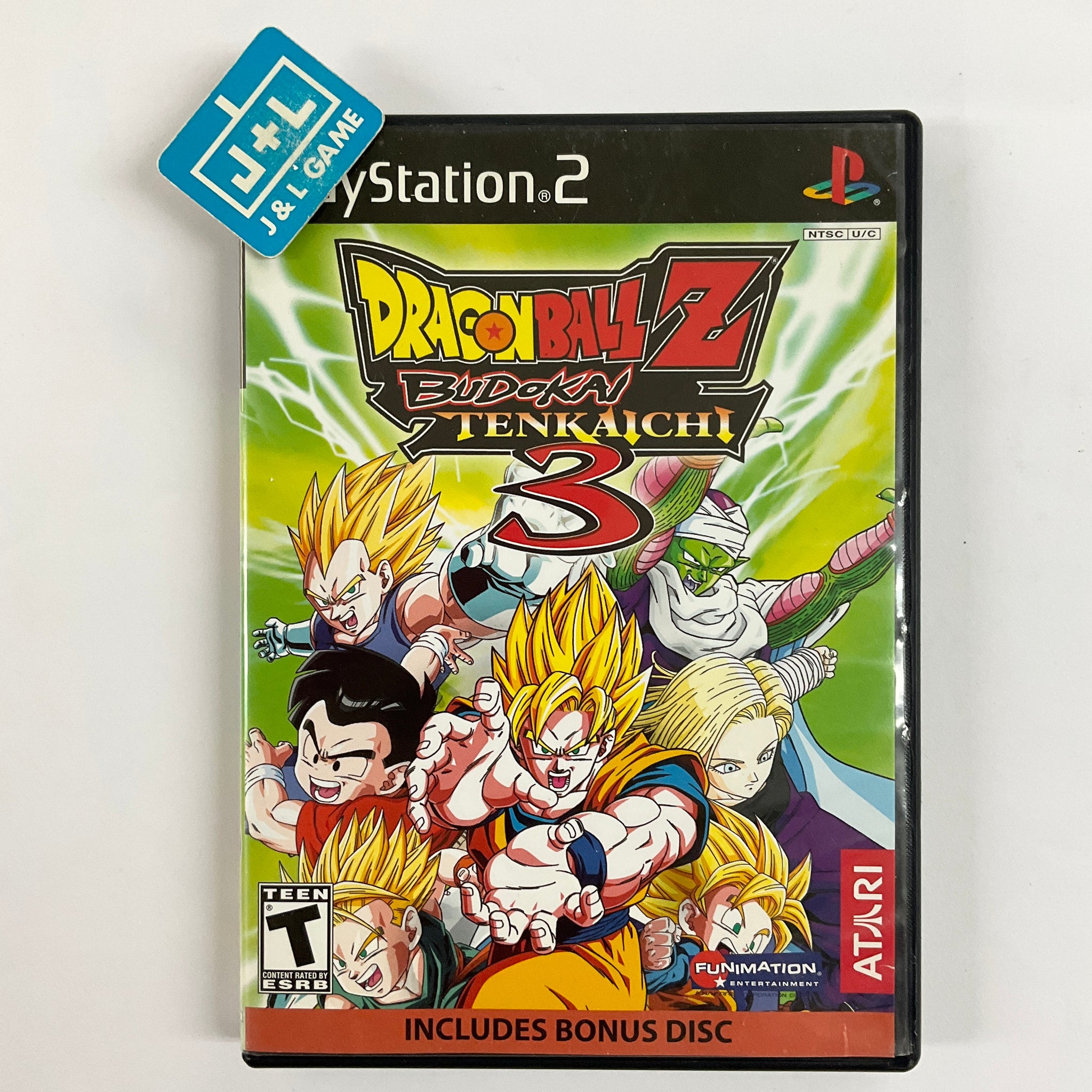 Dragon Ball Z Budokai Tenkaichi 3 with Bonus Disk - (PS2