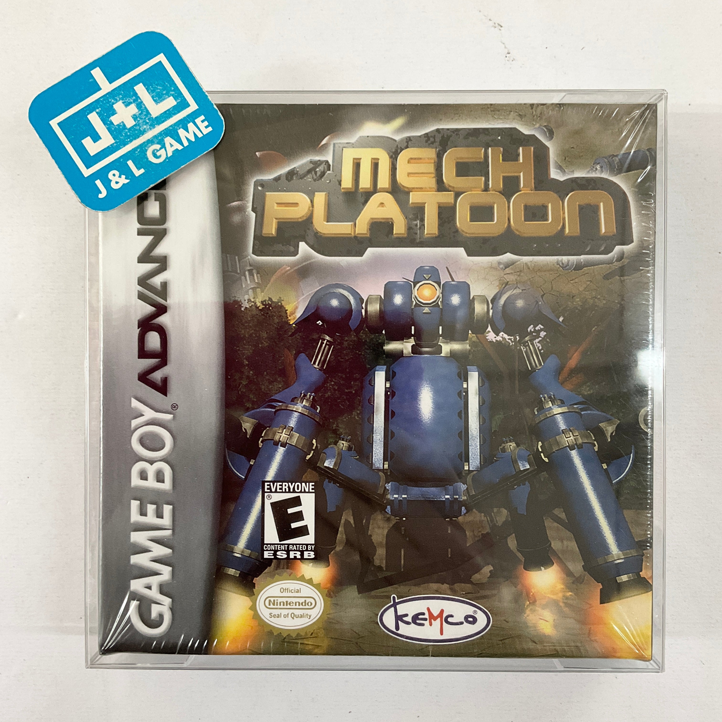 Mech Platoon - (GBA) Game Boy Advance Video Games Kemco   