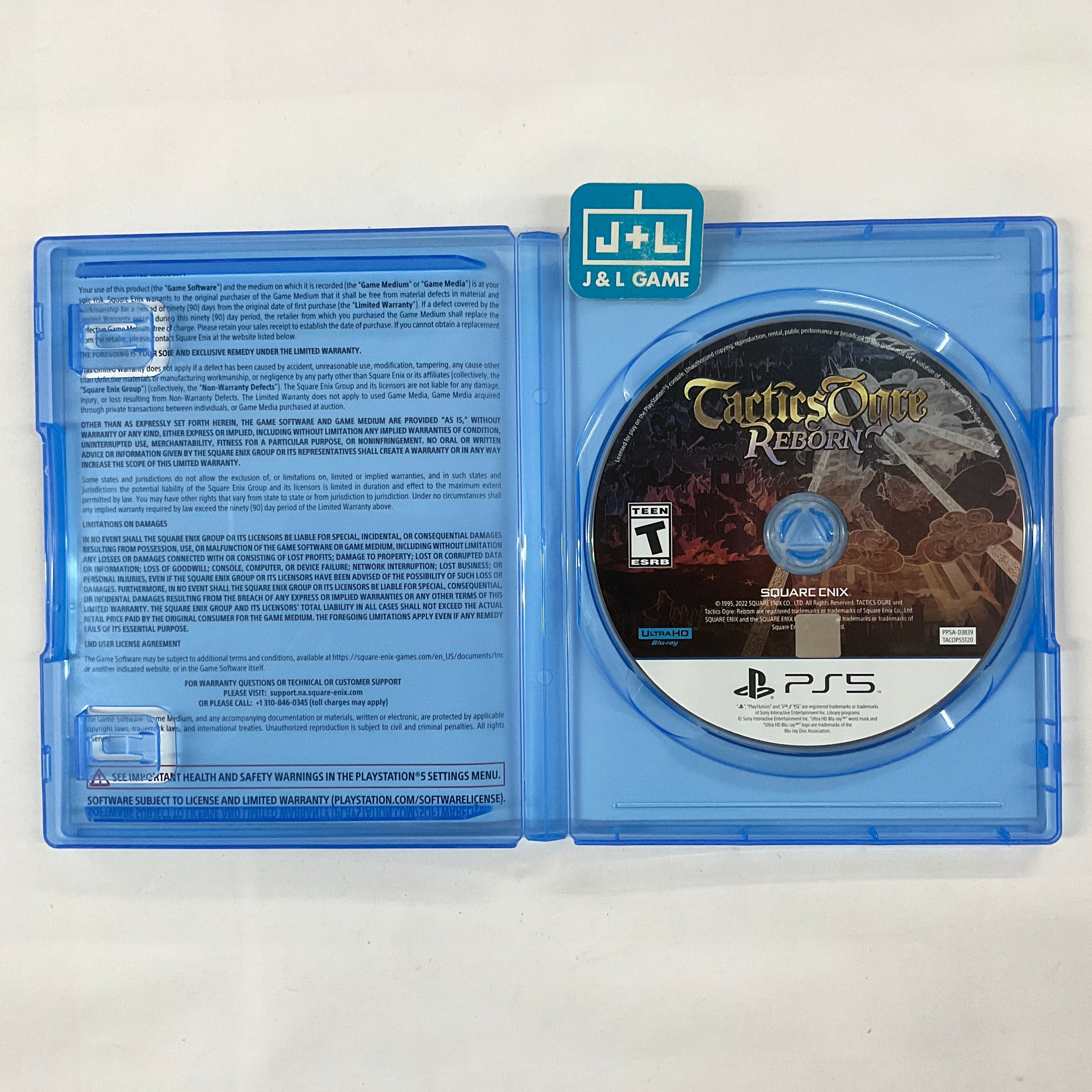 Tactics Ogre: Reborn - (PS5) PlayStation 5 [Pre-Owned] Video Games Square Enix   