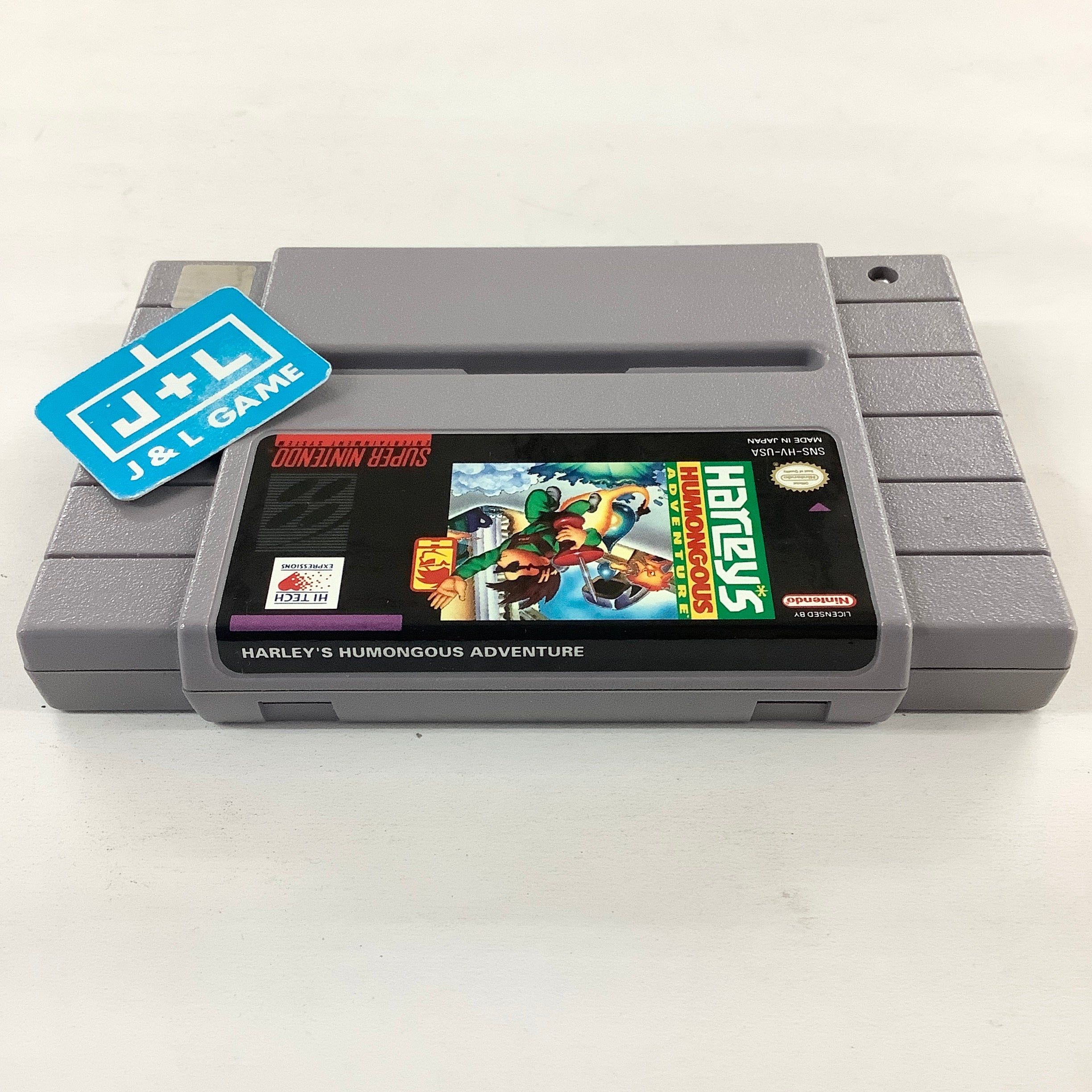 Harley's Humongous Adventure - (SNES) Super Nintendo [Pre-Owned] Video Games Hi Tech Expressions   