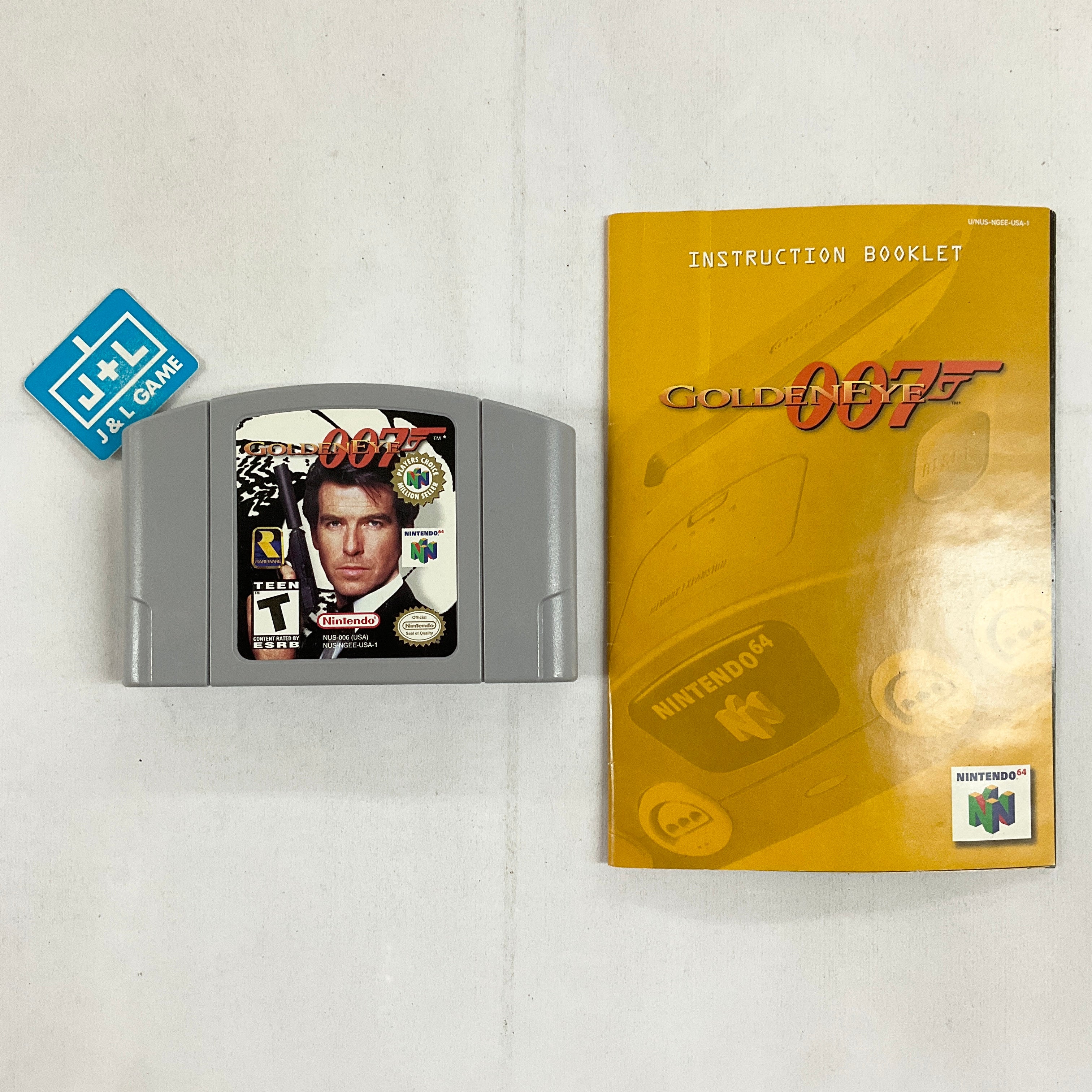 GoldenEye 007 (Player's Choice) - (N64) Nintendo 64 [Pre-Owned] Video Games Nintendo   