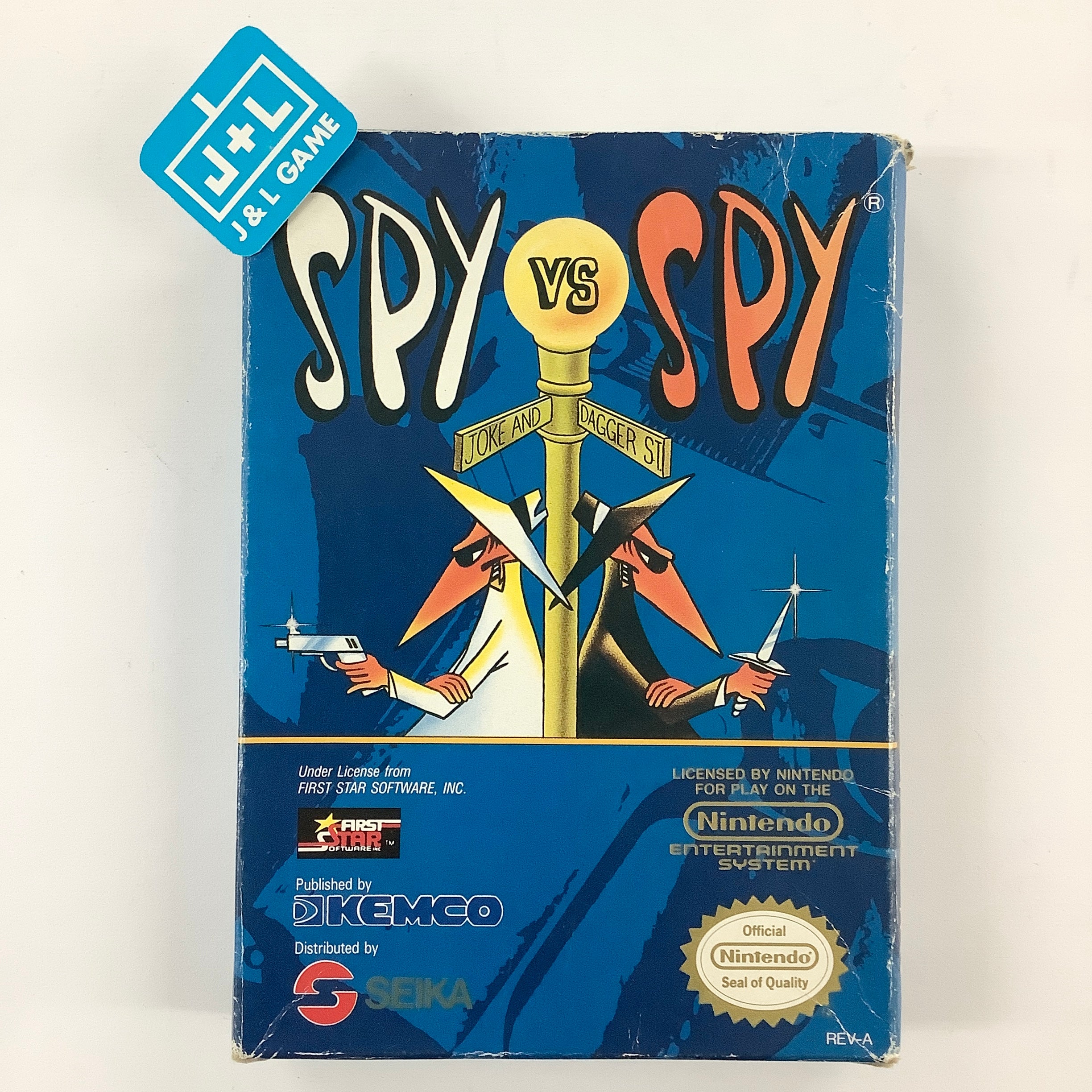 Spy vs. Spy - (NES) Nintendo Entertainment System [Pre-Owned] Video Games Kemco   