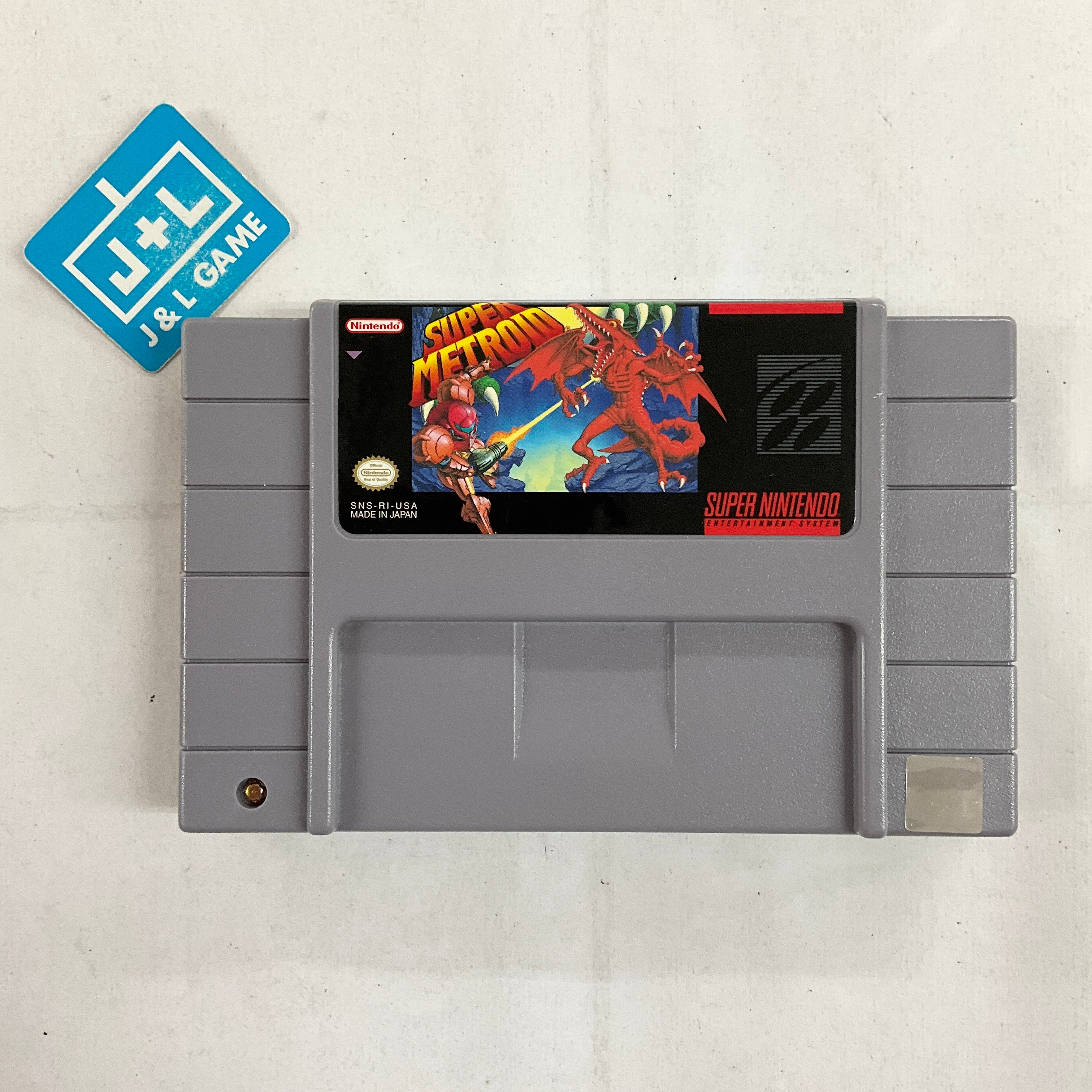 Super Metroid - (SNES) Super Nintendo [Pre-Owned] Video Games Intelligent Systems   