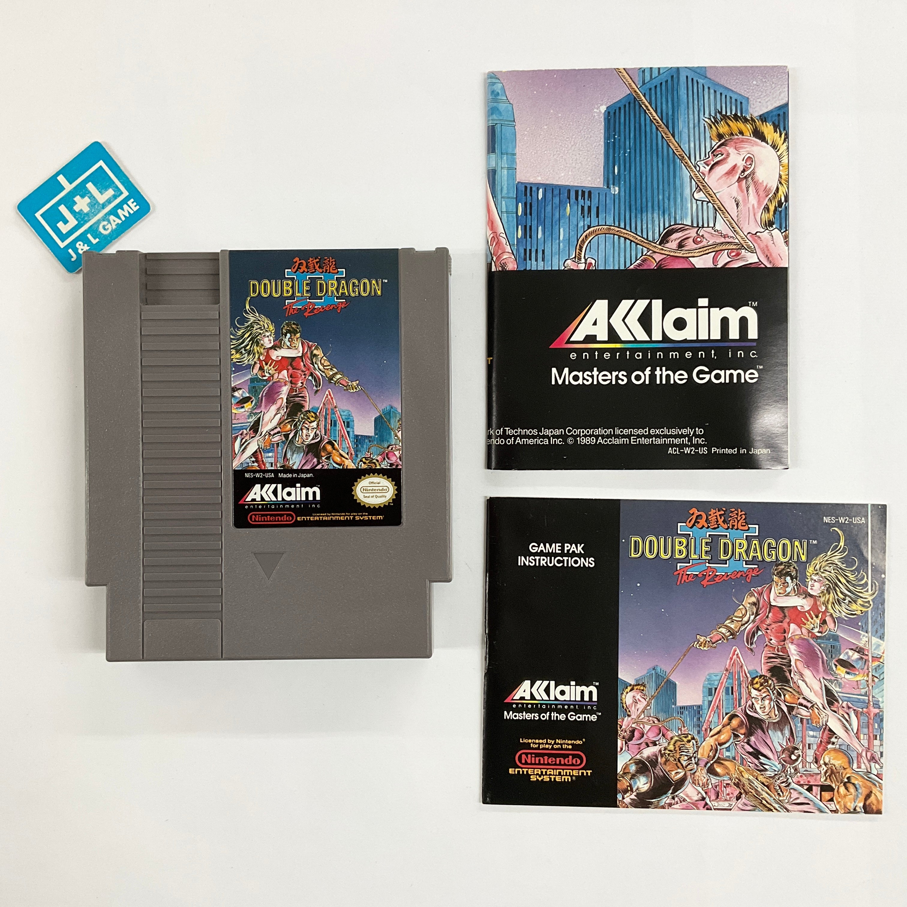 Double Dragon II: The Revenge - (NES) Nintendo Entertainment System [Pre-Owned] Video Games Acclaim   
