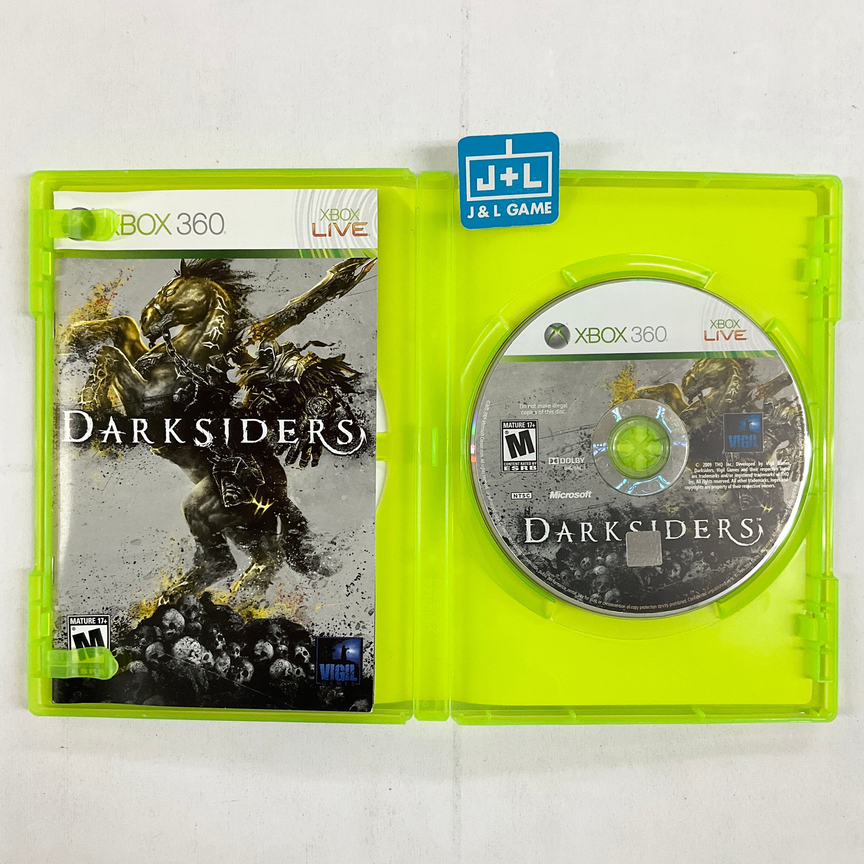 Darksiders - Xbox 360 [Pre-Owned] Video Games THQ   