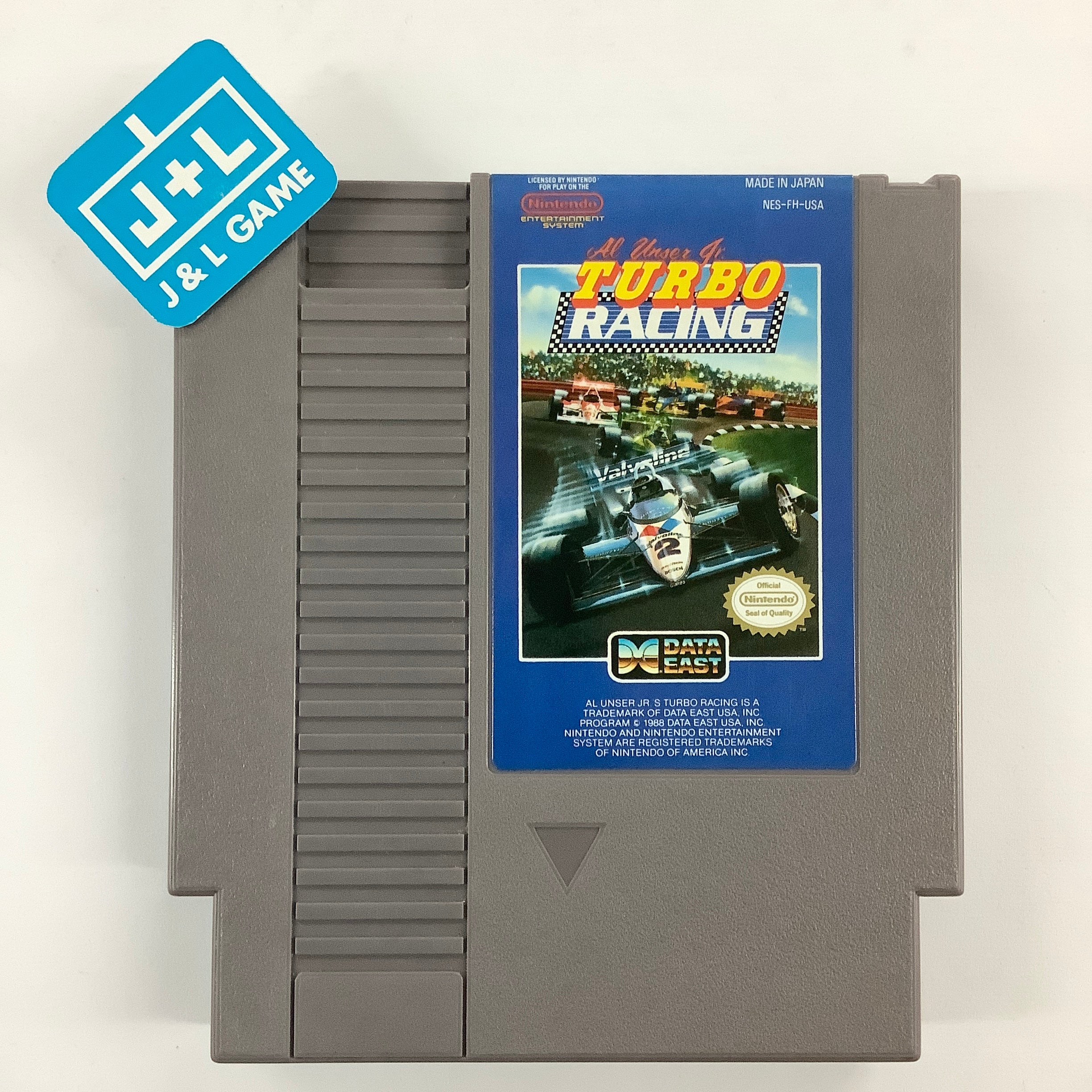 Al Unser Jr.'s Turbo Racing - (NES) Nintendo Entertainment System [Pre-Owned] Video Games Data East   