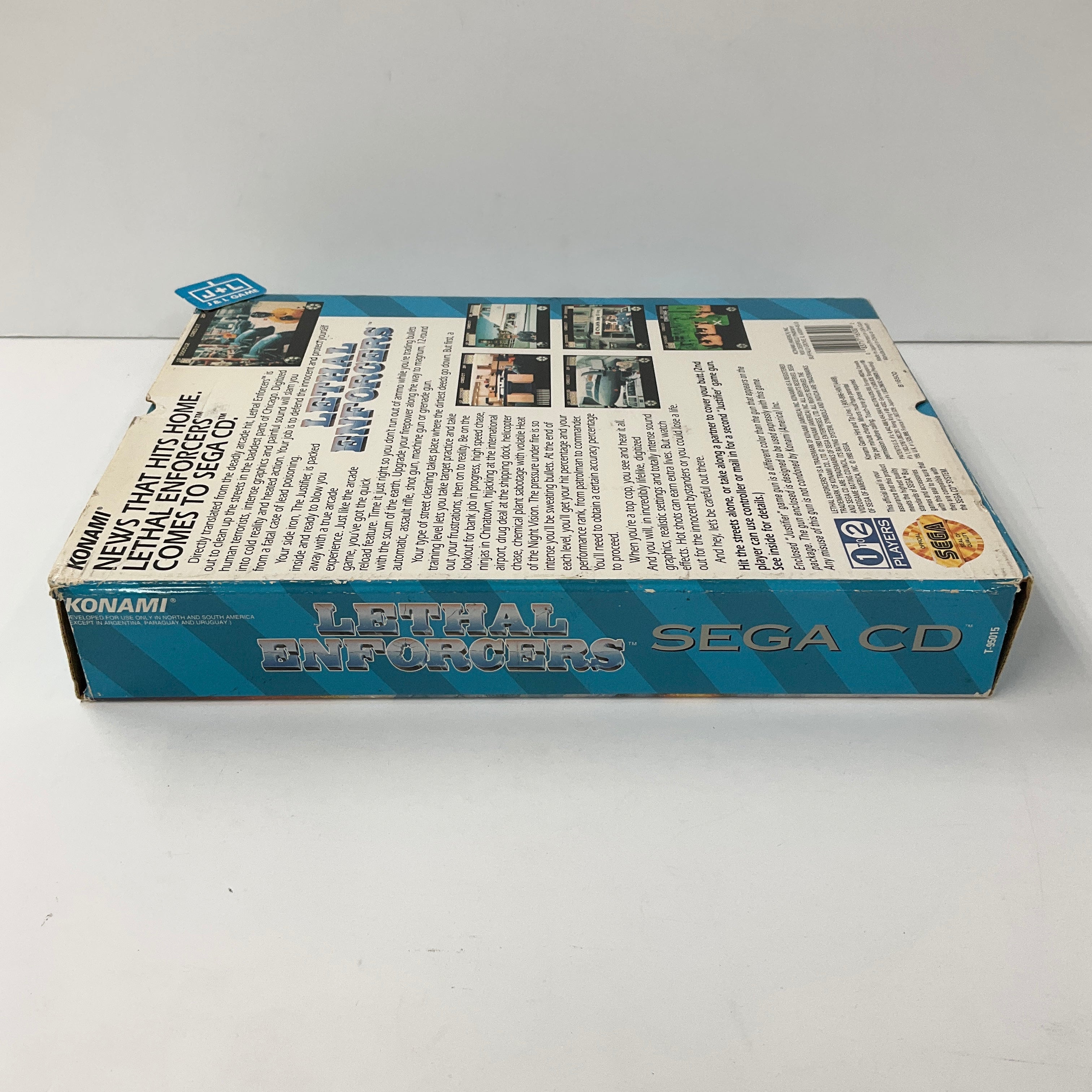 Lethal Enforcers - (SCD) SEGA CD [Pre-Owned] Video Games Konami   