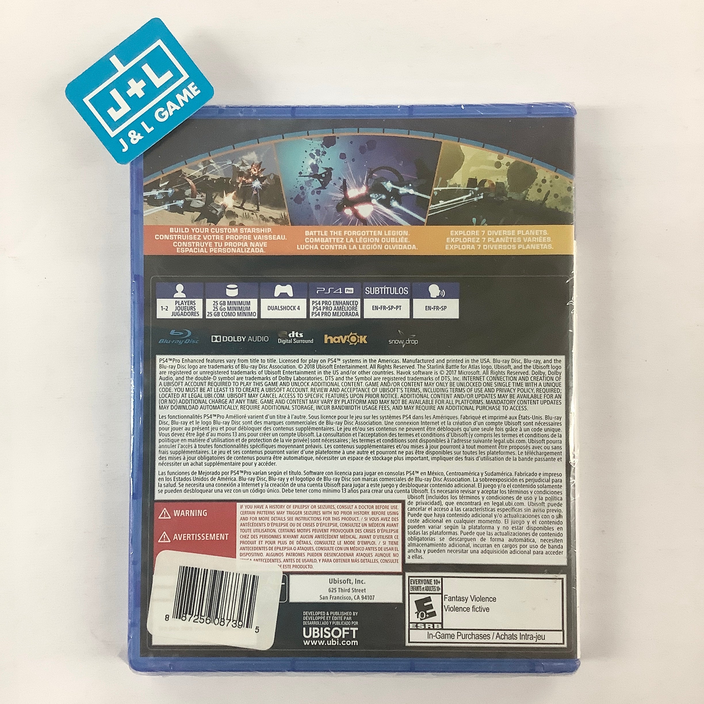Starlink: Battle For Atlas (Game Only) - (PS4) PlayStation 4 Video Games Ubisoft