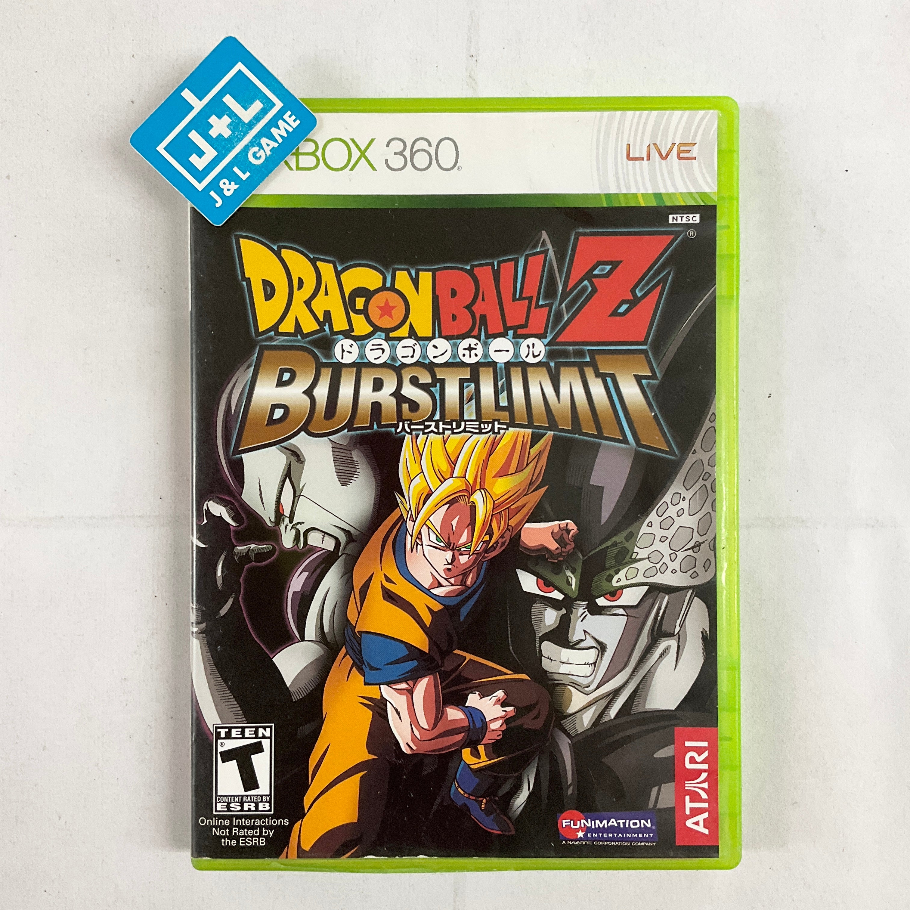 Dragon Ball Z: Burst Limit - Xbox 360 [Pre-Owned] | J&L Game