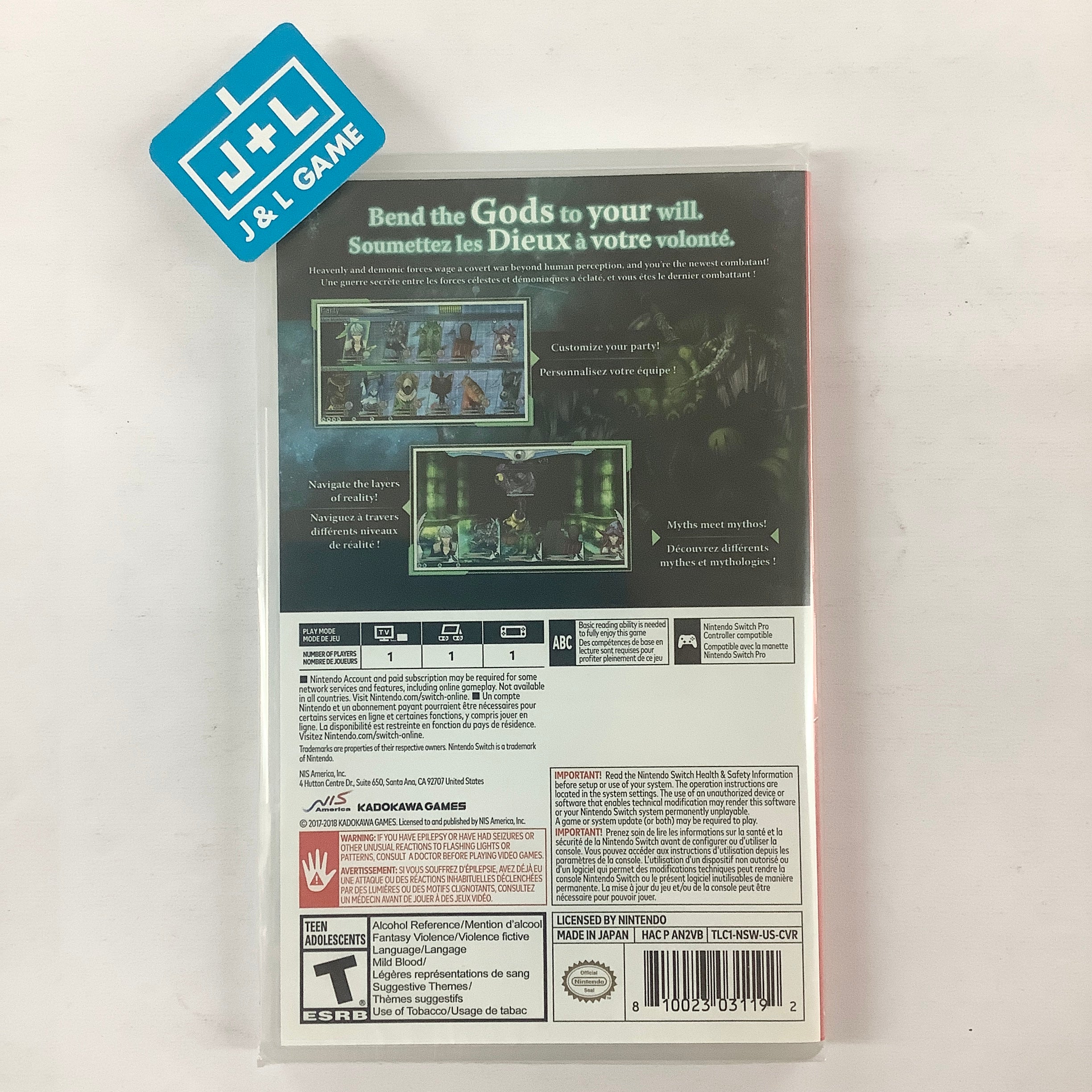 The Lost Child - (NSW) Nintendo Switch Video Games NIS America   