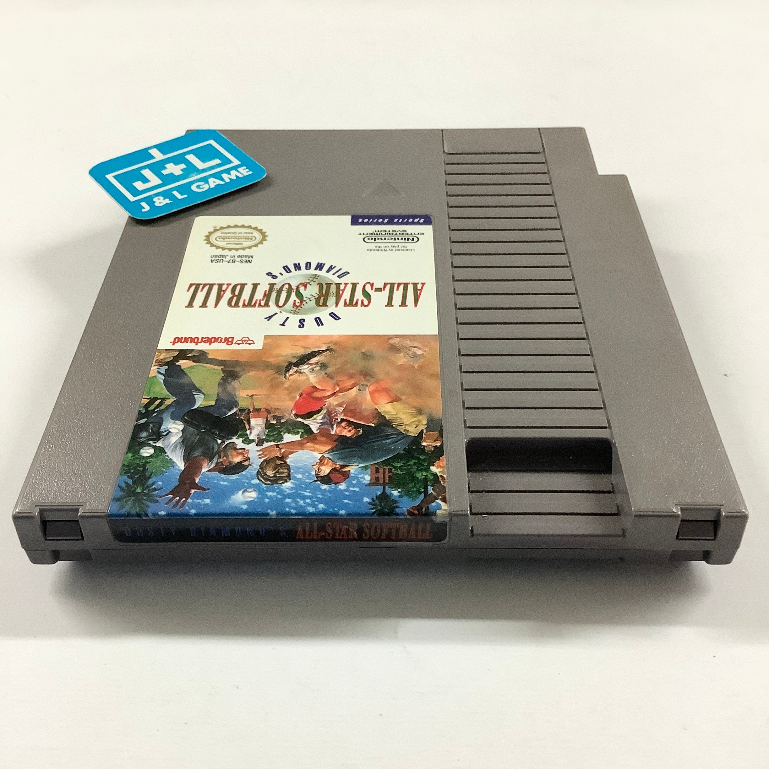 Dusty Diamond's All-Star Softball - (NES) Nintendo Entertainment System [Pre-Owned] Video Games Broderbund   
