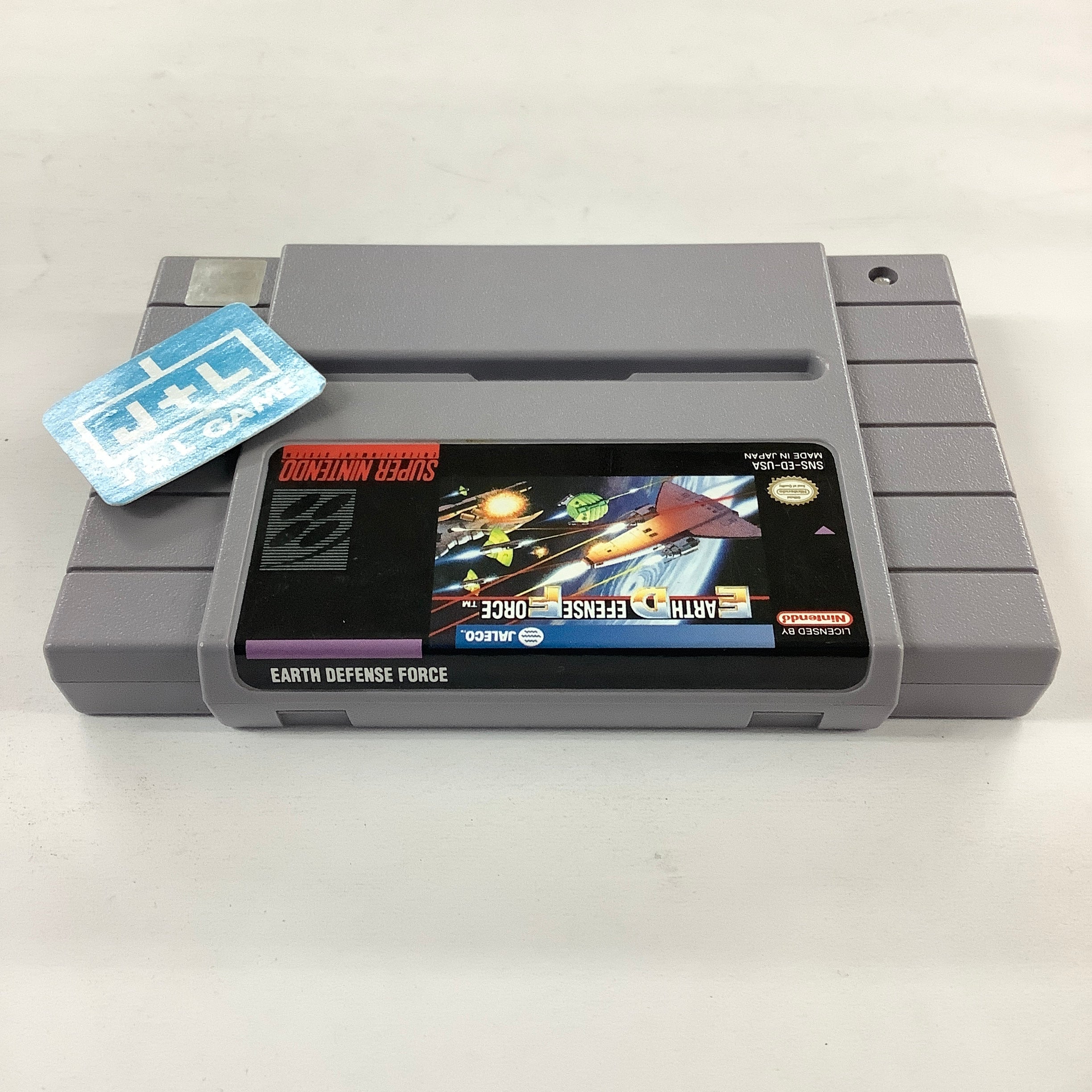 Earth Defense Force - (SNES) Super Nintendo [Pre-Owned] Video Games Jaleco Entertainment   