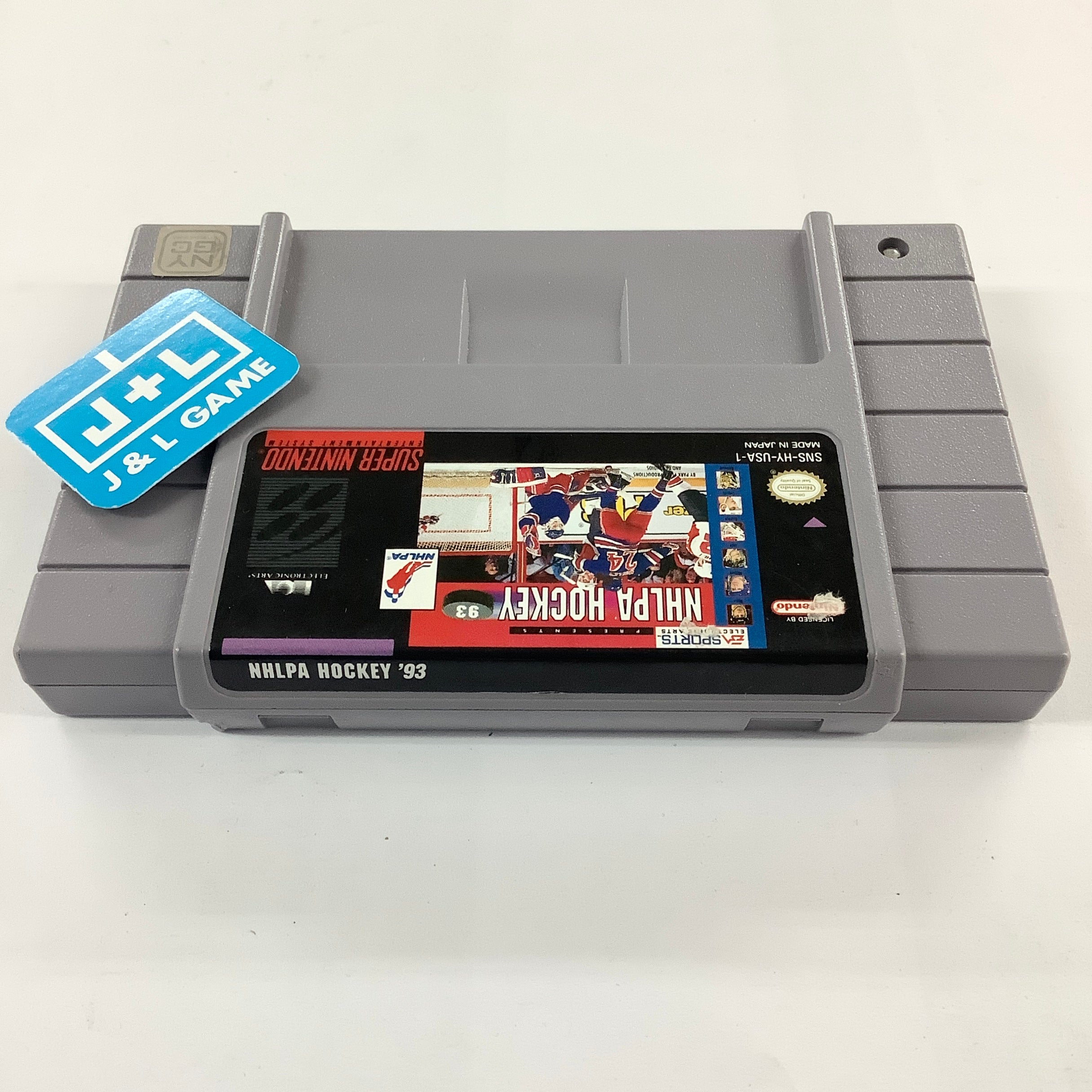 NHLPA Hockey 93 - (SNES) Super Nintendo [Pre-Owned] Video Games EA Sports   