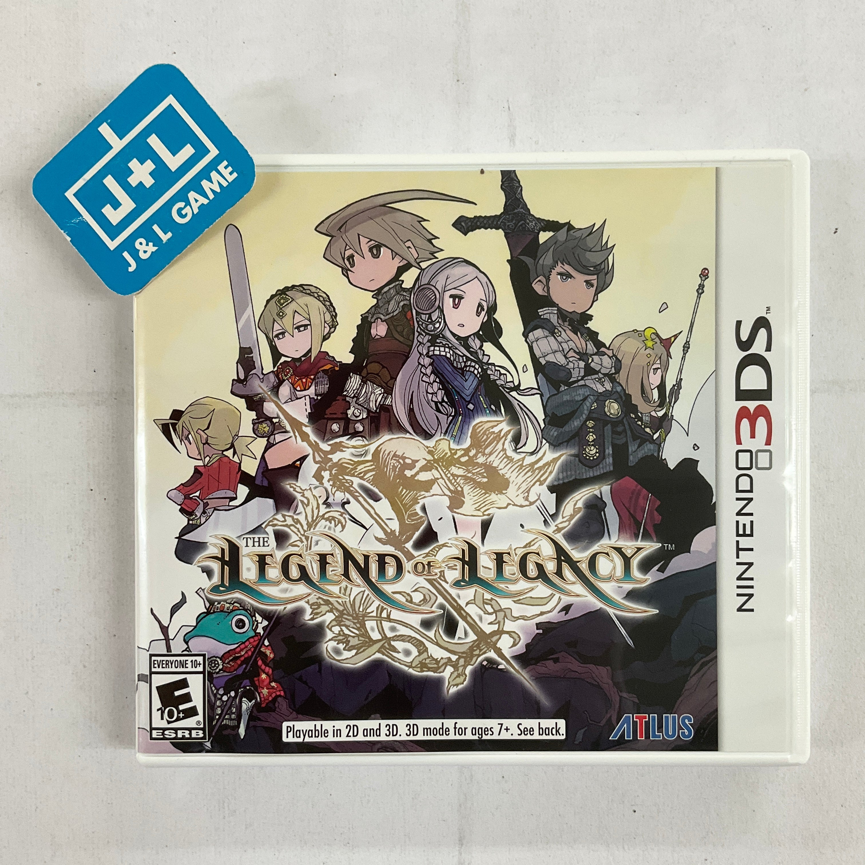 The Legend of Legacy (Launch Edition) - Nintendo 3DS [Pre-Owned] Video Games Atlus   