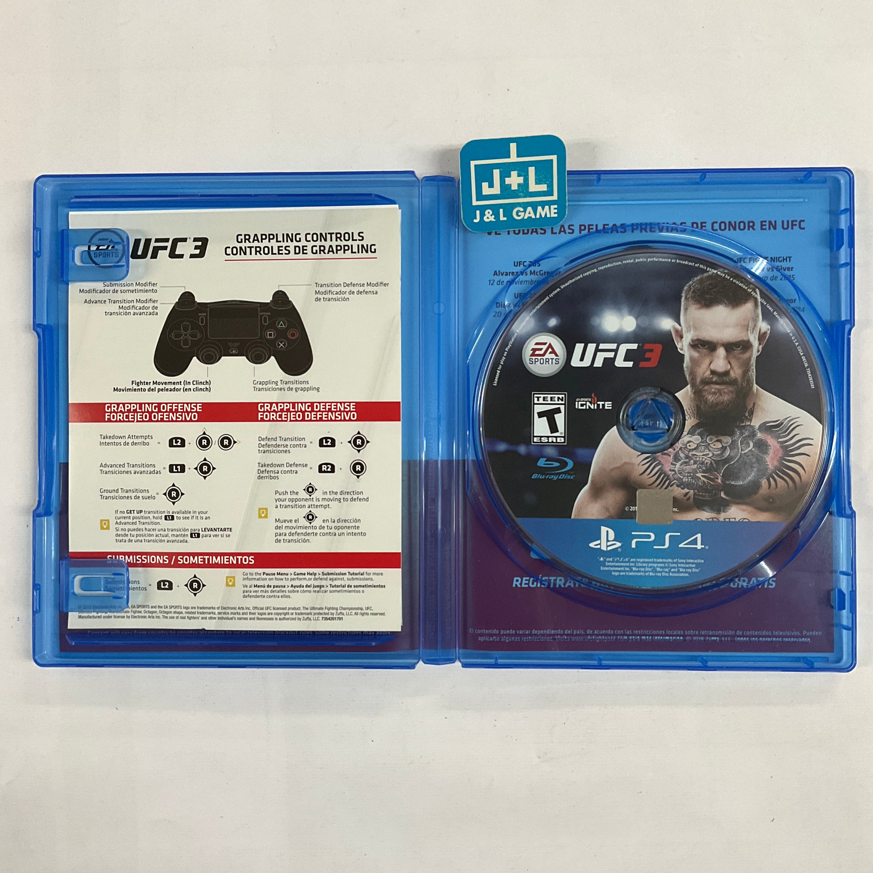 UFC 3 - PlayStation 4 [Pre-Owned] Video Games Electronic Arts