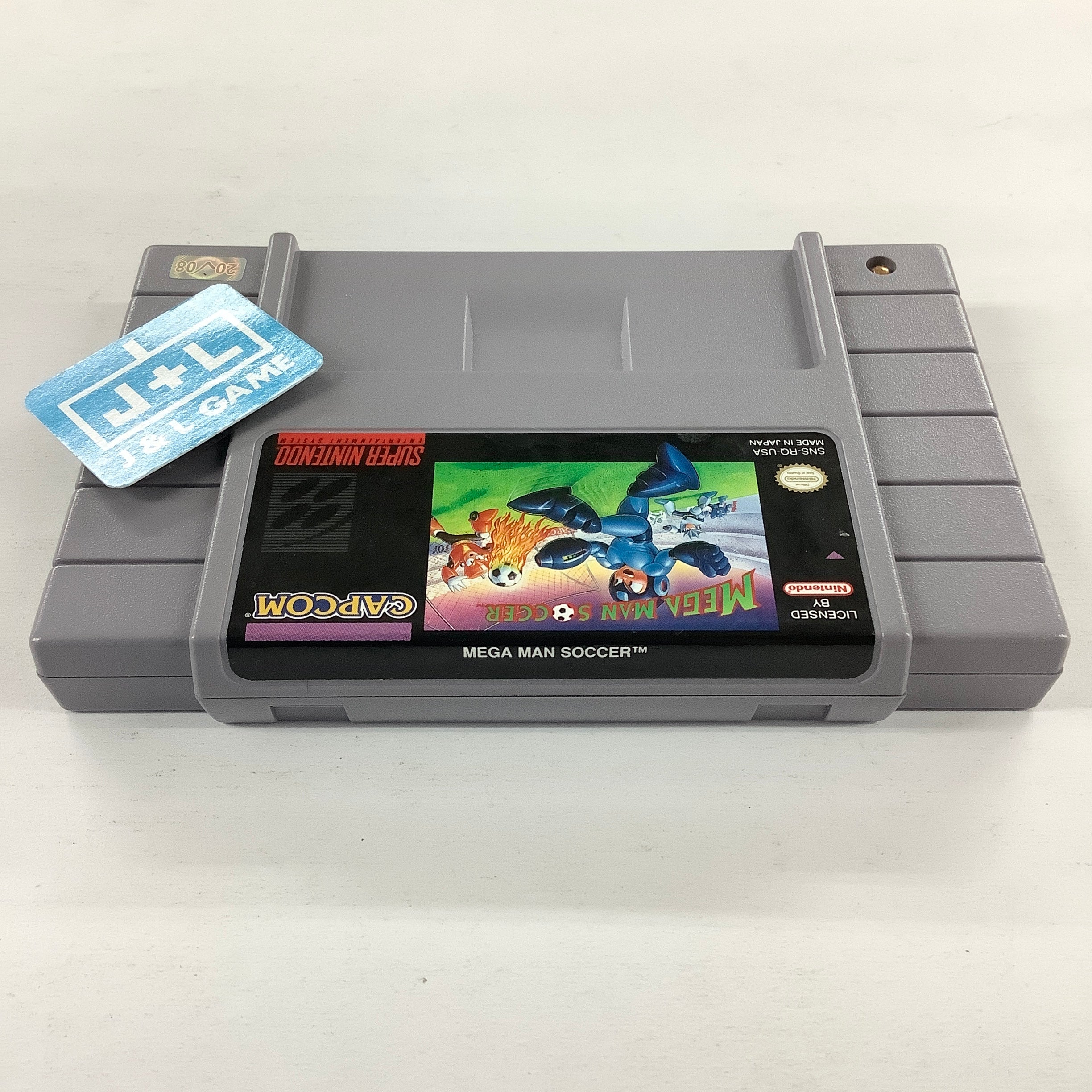Mega Man Soccer - (SNES) Super Nintendo [Pre-Owned] Video Games Capcom   