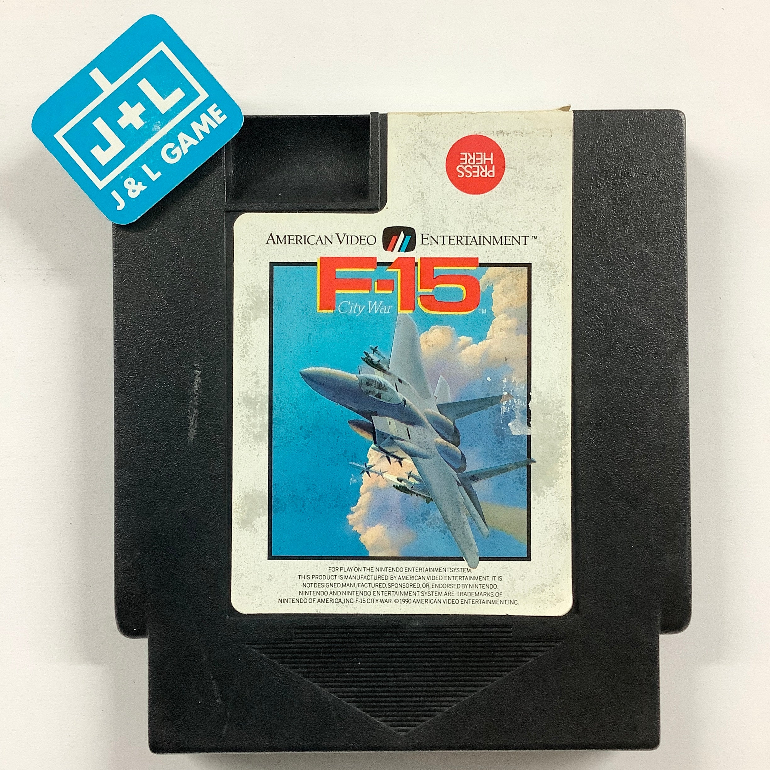 F-15 City War - (NES) Nintendo Entertainment System [Pre-Owned] Video Games American Video Entertainment   