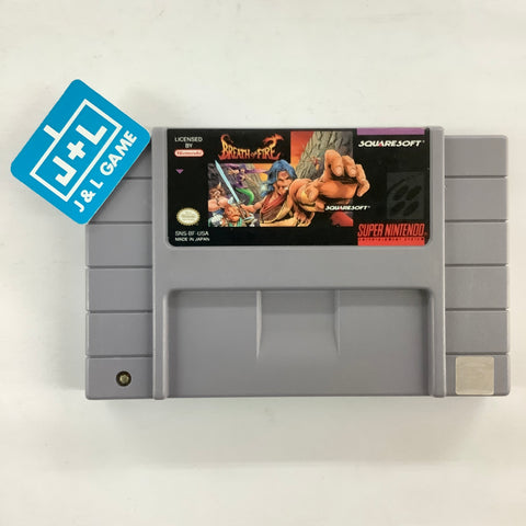 Breath of Fire - (SNES) Super Nintendo [Pre-Owned] Video Games SquareSoft   