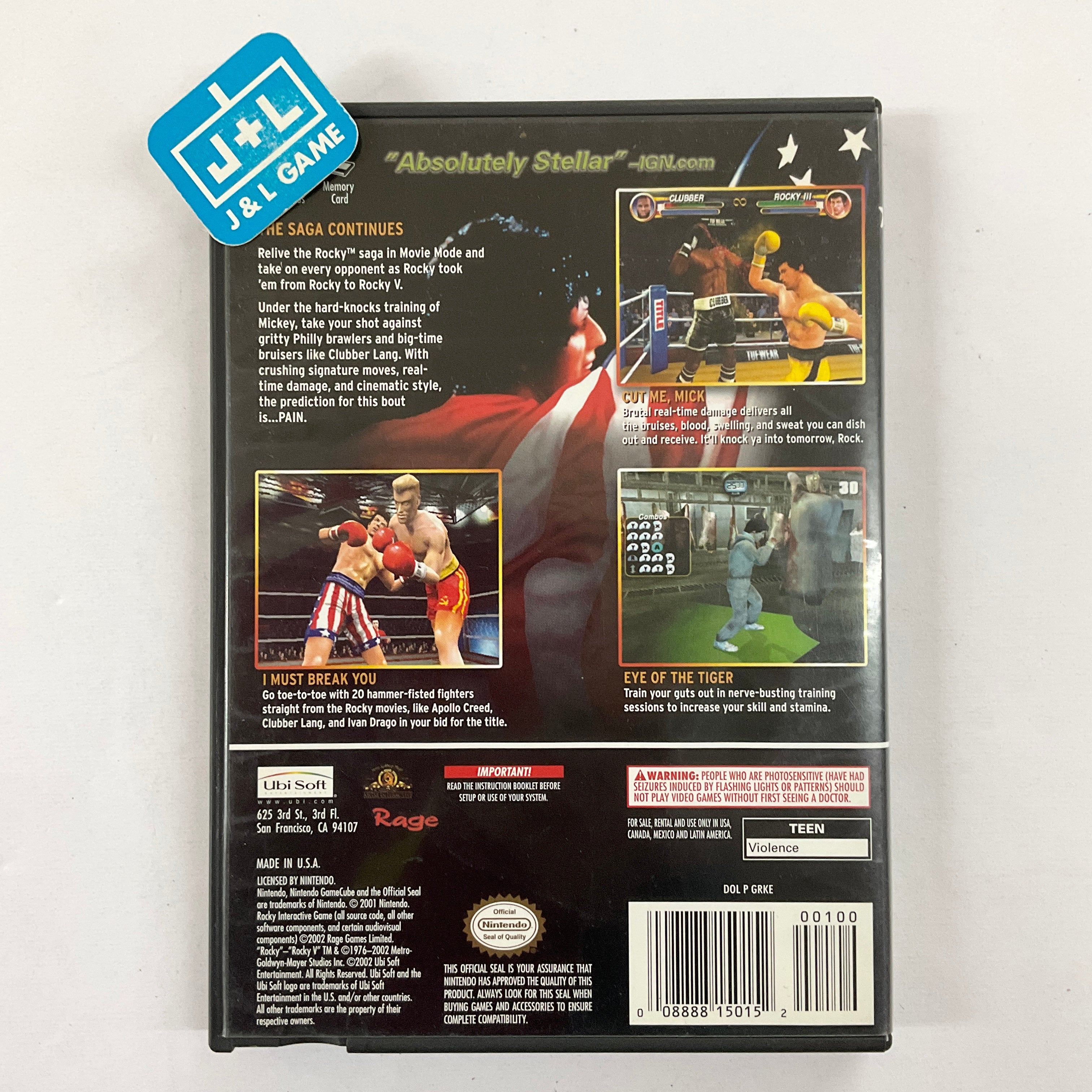 Rocky - (GC) Gamecube [Pre-Owned] | J&L Game