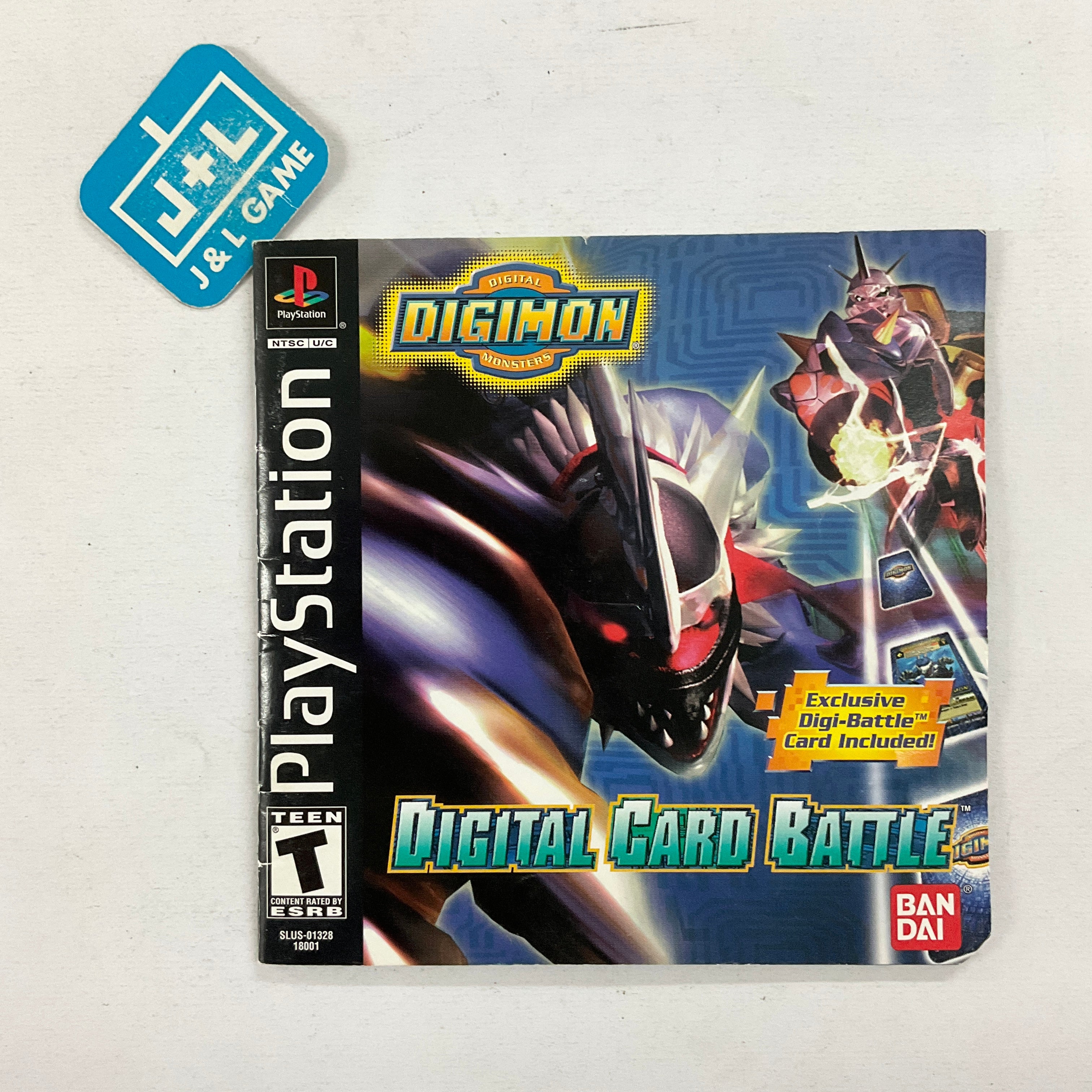 Digimon Digital Card Battle - (PS1) Playstation 1 [Pre-Owned] Video Games Bandai   