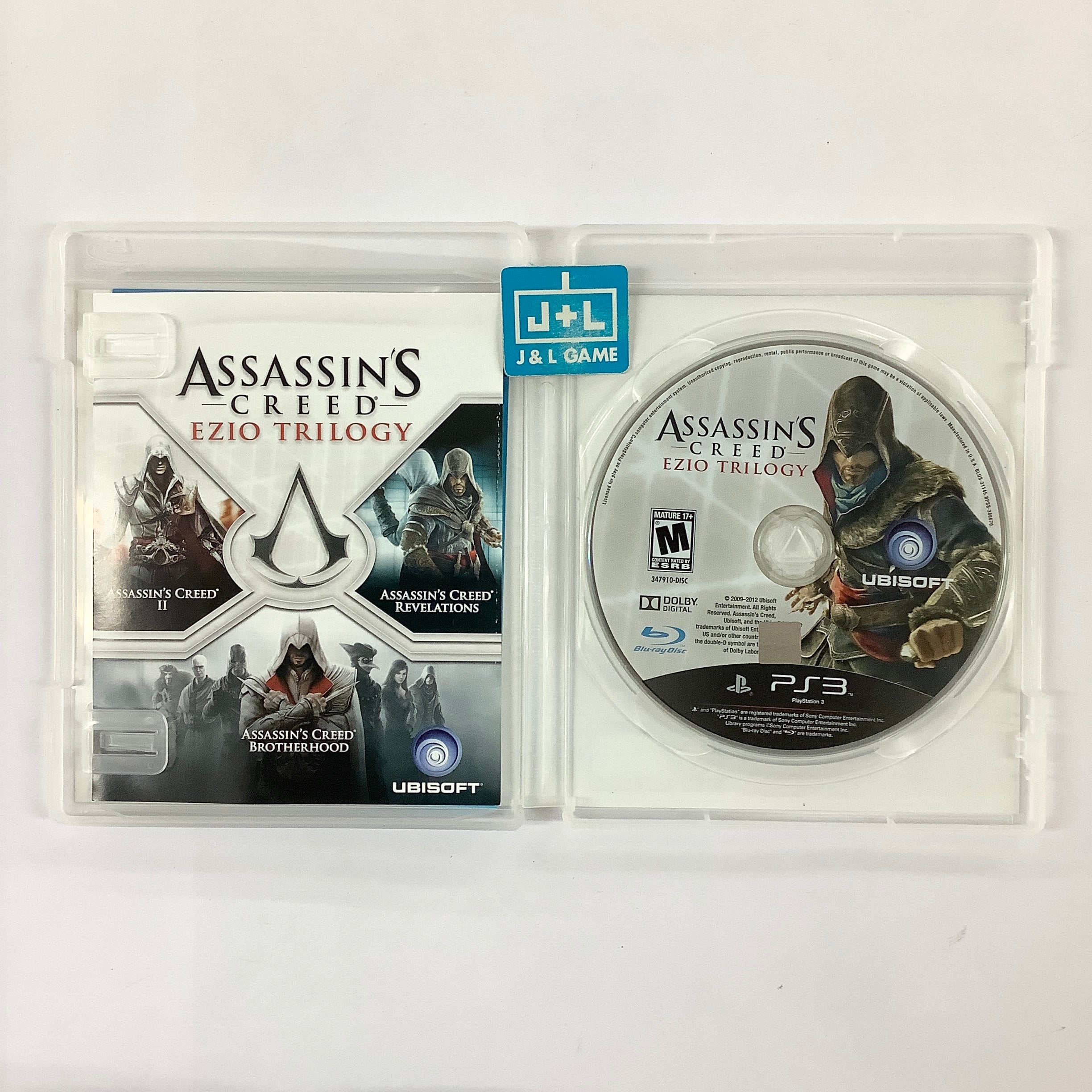 Assassin's Creed: Ezio Trilogy - (PS3) PlayStation 3 [Pre-Owned] Video Games Ubisoft   
