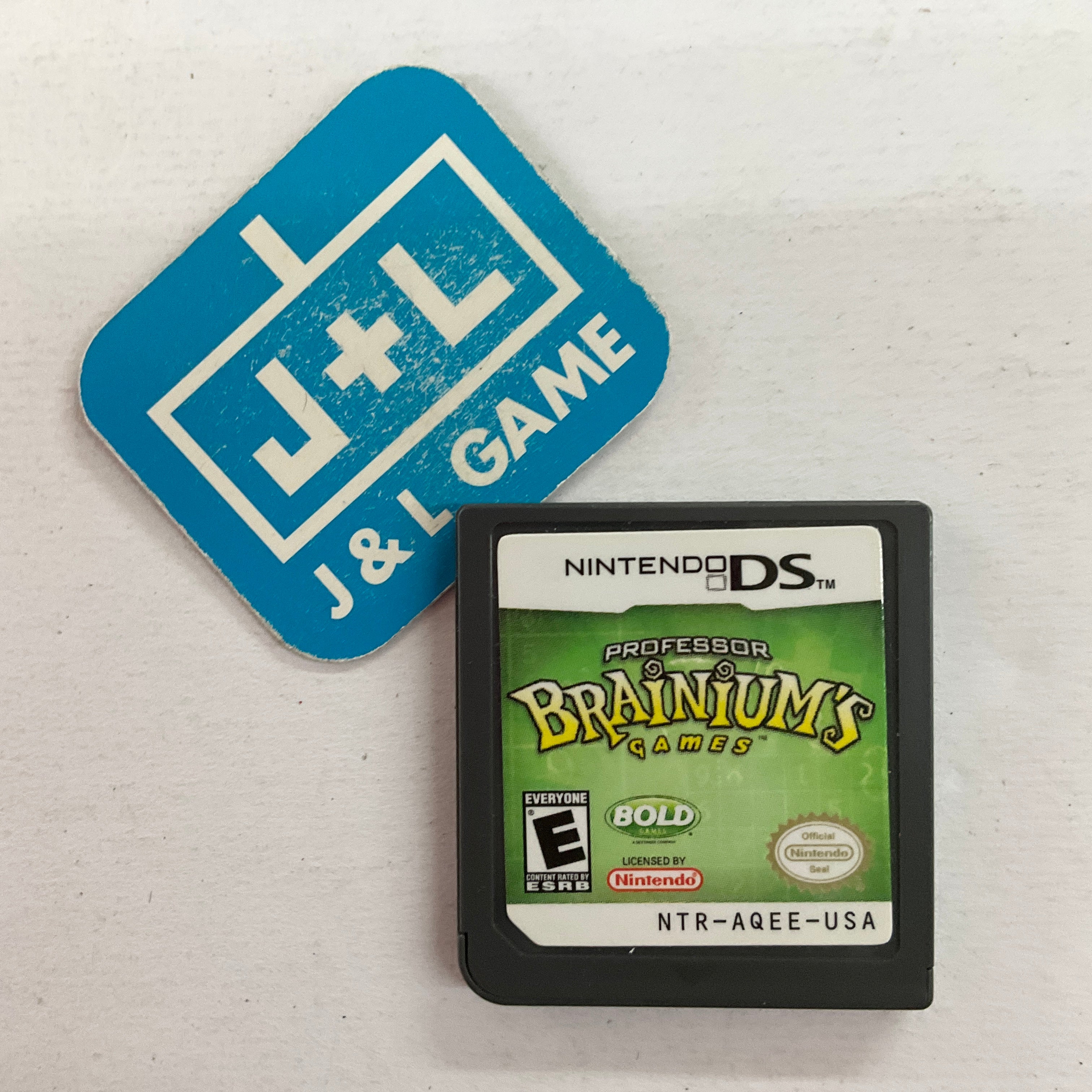 Professor Brainium's Games - (NDS) Nintendo DS [Pre-Owned] Video Games Bold Games   