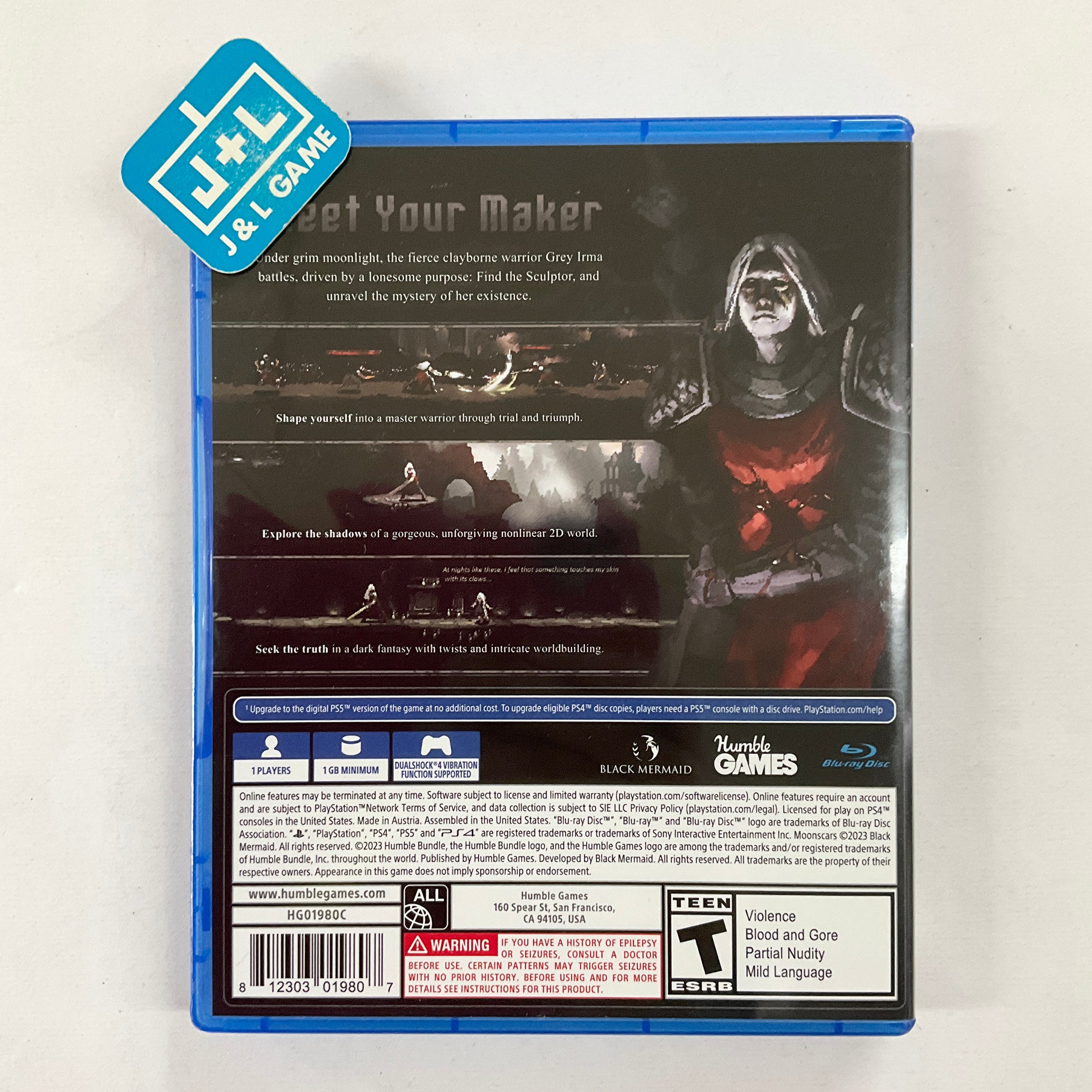 Moonscars - (PS4) PlayStation 4 [Pre-Owned] Video Games Humble Games   