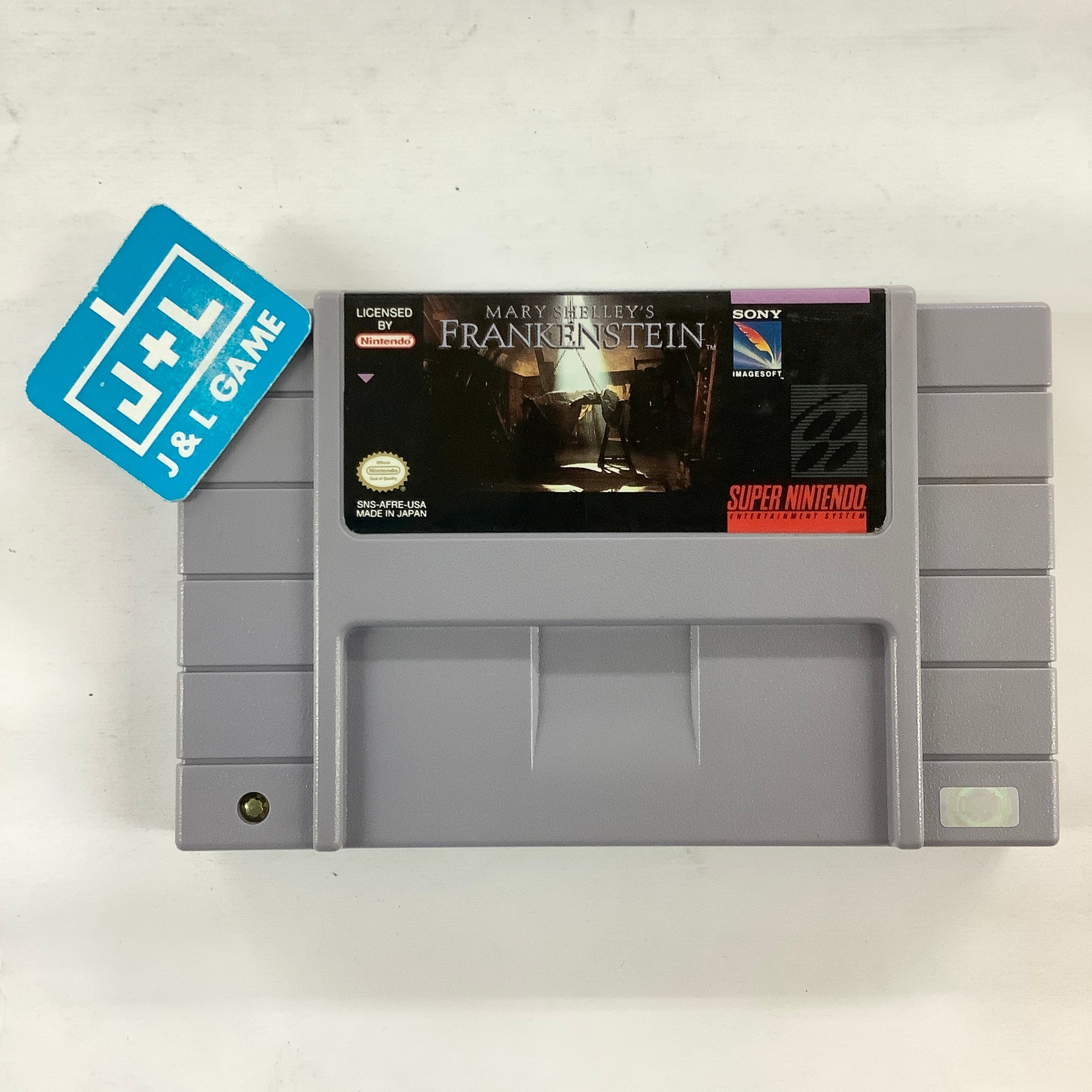 Mary Shelley's Frankenstein - (SNES) Super Nintendo [Pre-Owned] Video Games Sony Imagesoft   