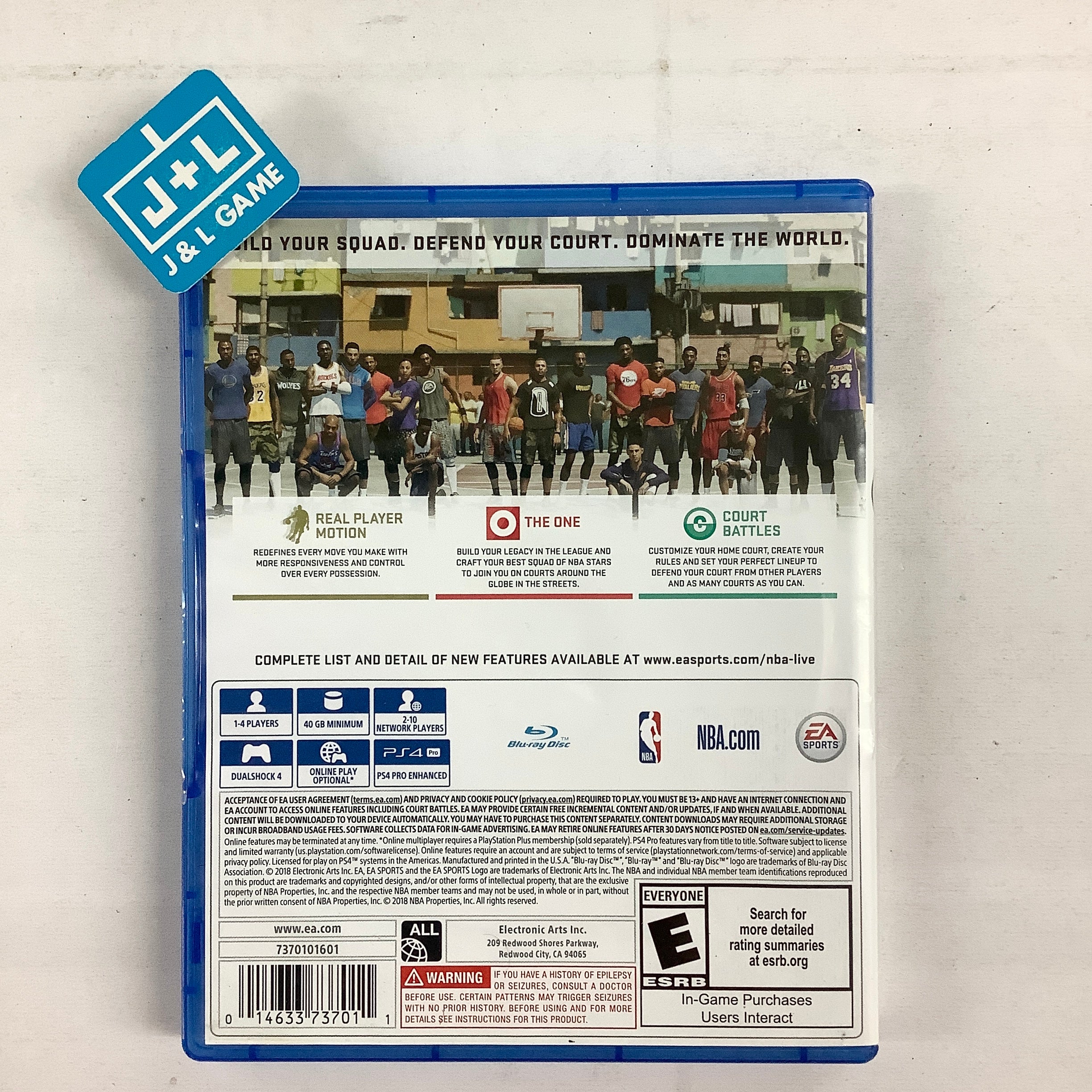 NBA Live 19 - (PS4) PlayStation 4 [Pre-Owned] Video Games Electronic Arts   