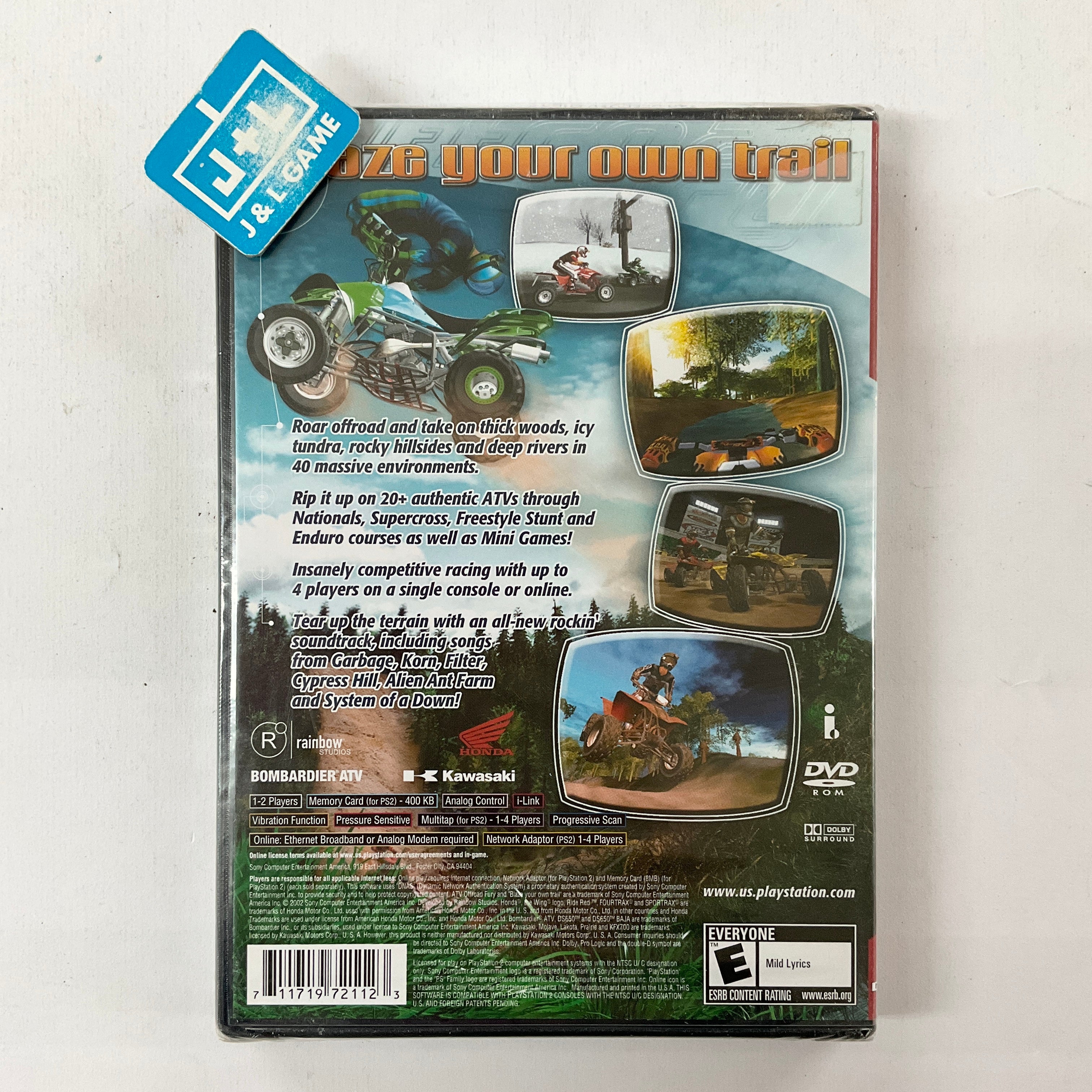 ATV Offroad Fury 2 - (PS2) PlayStation 2 Video Games SCEA   