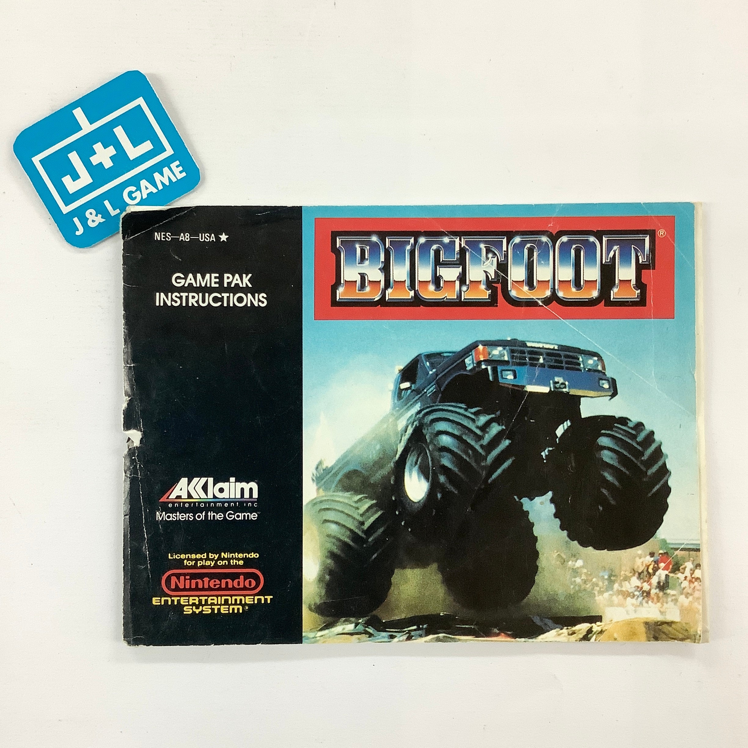 Bigfoot - (NES) Nintendo Entertainment System [Pre-Owned] Video Games Acclaim   