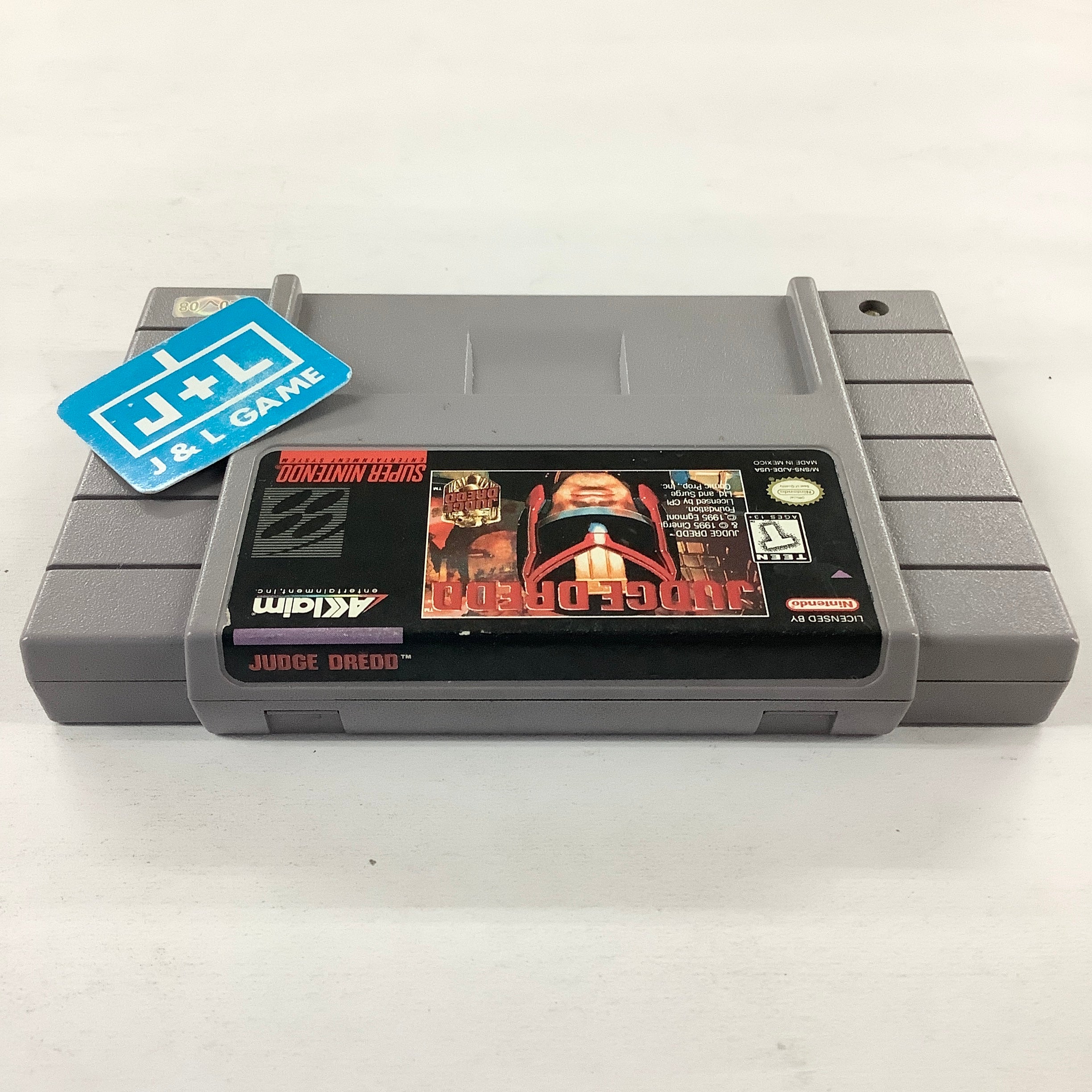 Judge Dredd - (SNES) Super Nintendo [Pre-Owned] Video Games Acclaim   