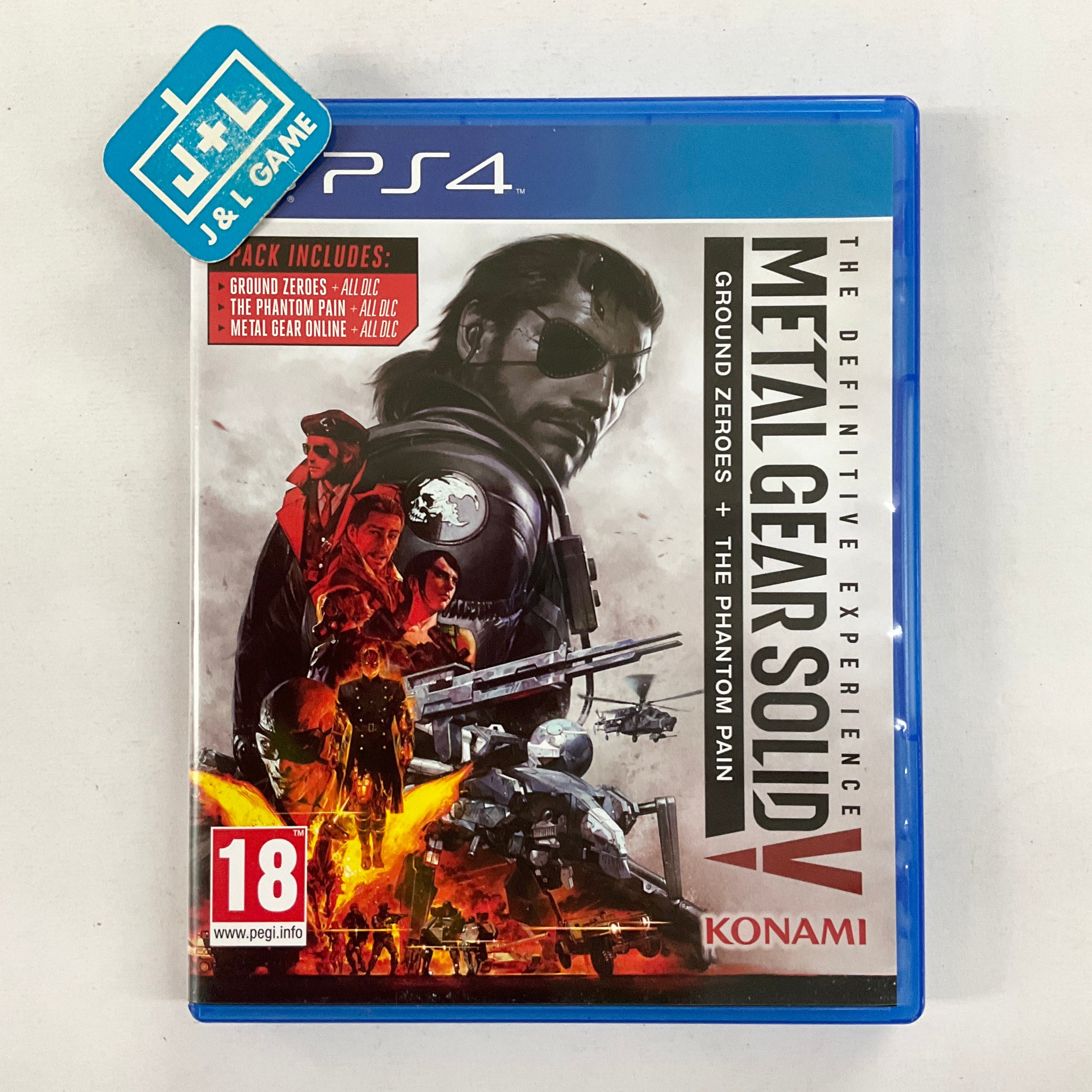 Metal Gear Solid V: The Definitive Experience - (PS4) PlayStation 4 [Pre-Owned] (European Import) Video Games Konami   