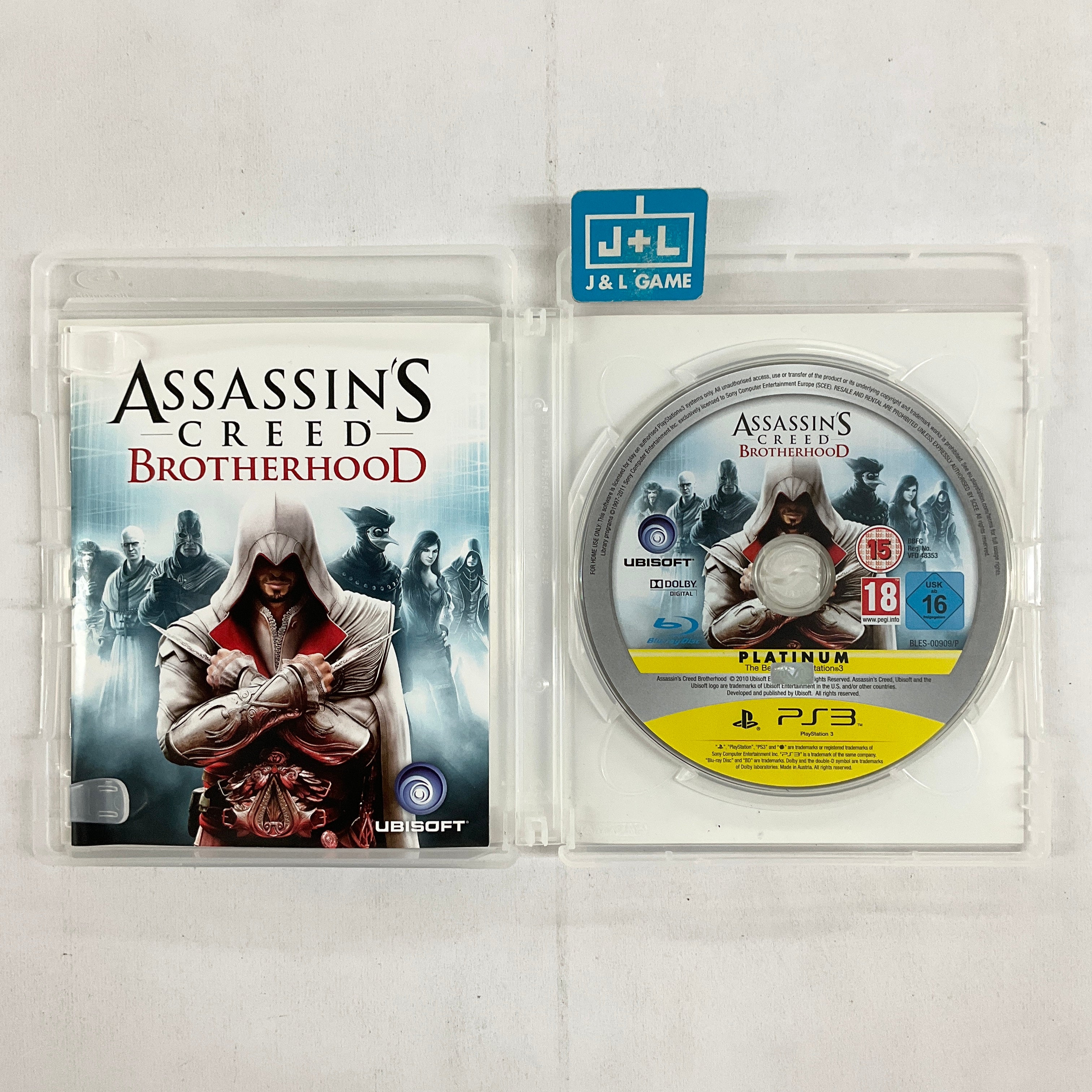 Assassin's Creed: Brotherhood (Essentials) - (PS3) PlayStation 3 [Pre-Owned] (European Import) Video Games Ubisoft   